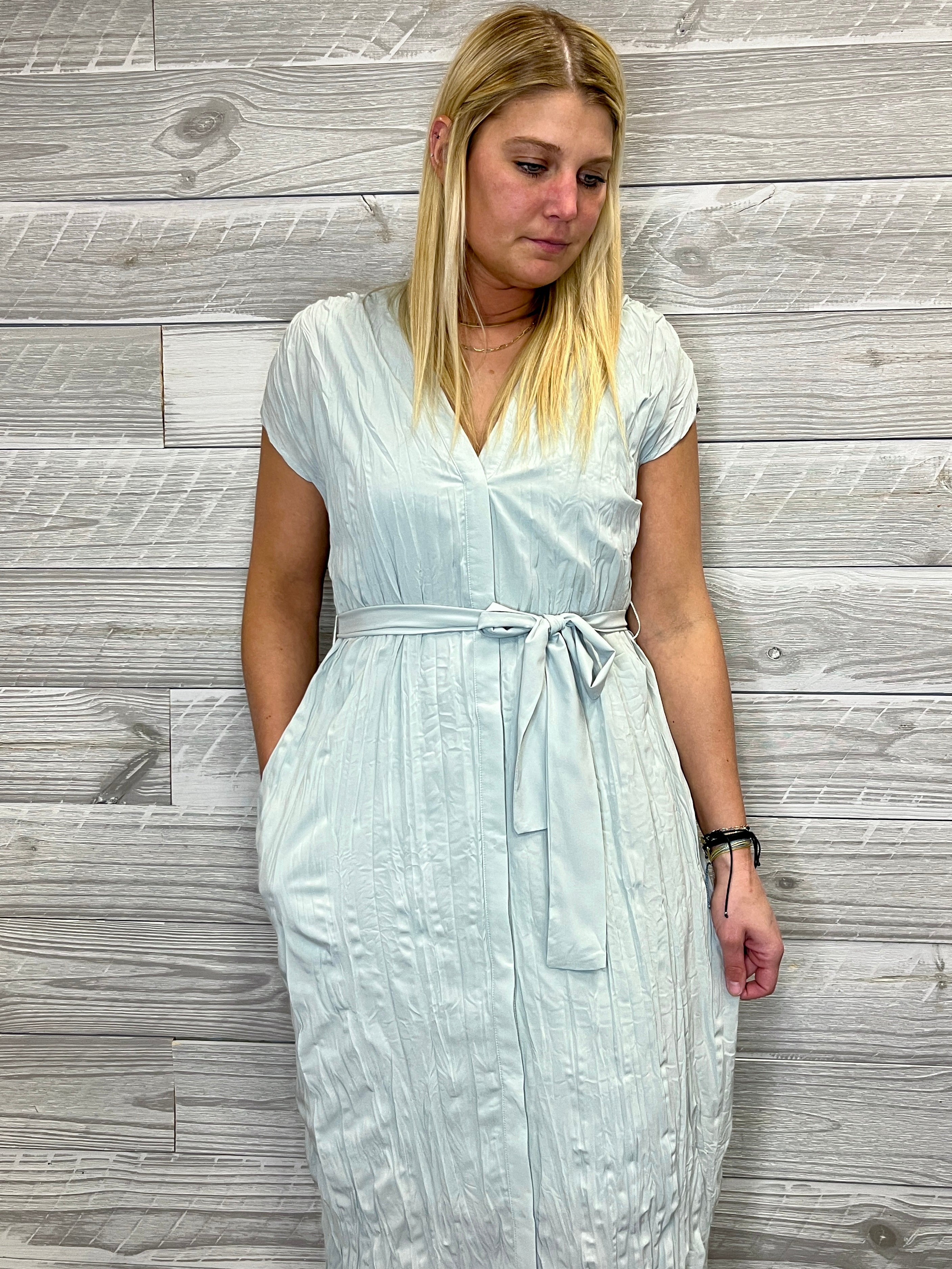 Adena Crinkle Dress – Two Dreams Boutique