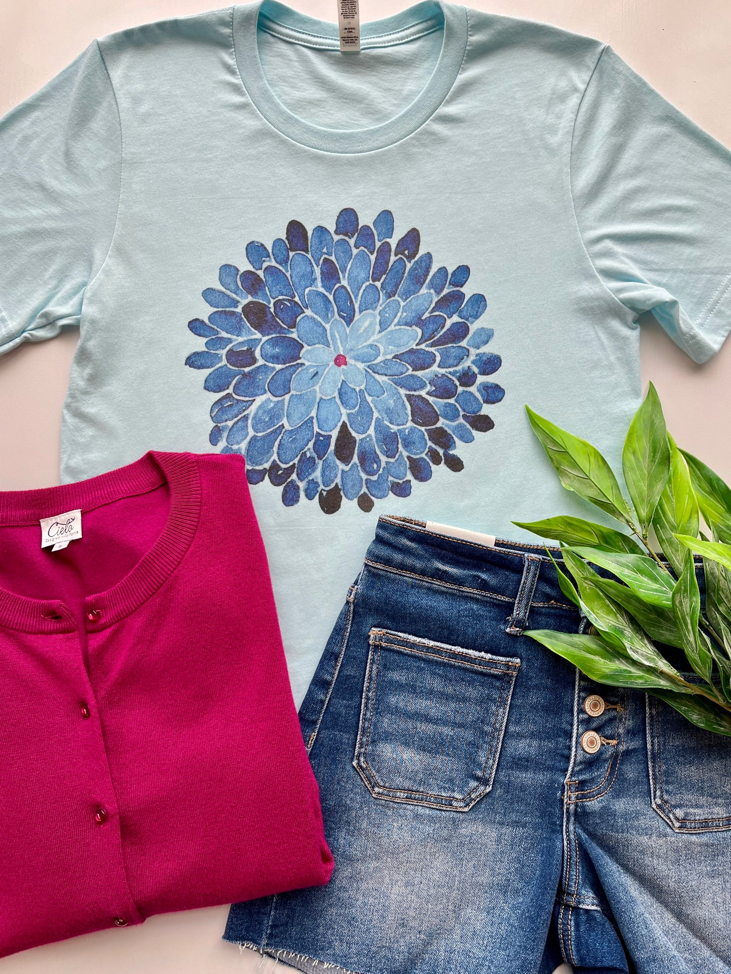 Blue Mum Graphic Tee