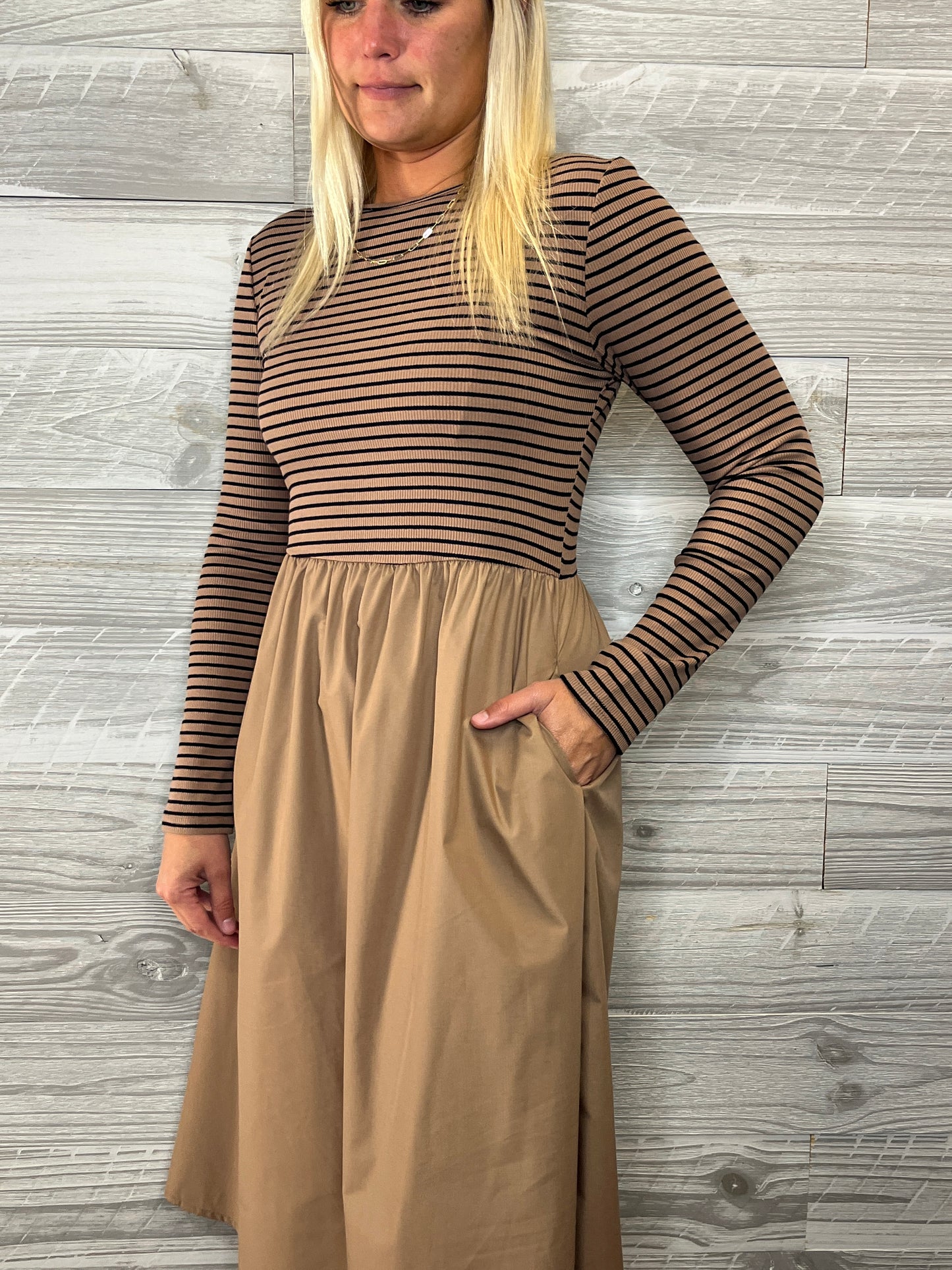 Georgia Mocha Dress