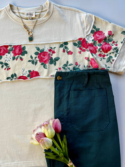 Shasta Floral Crewneck