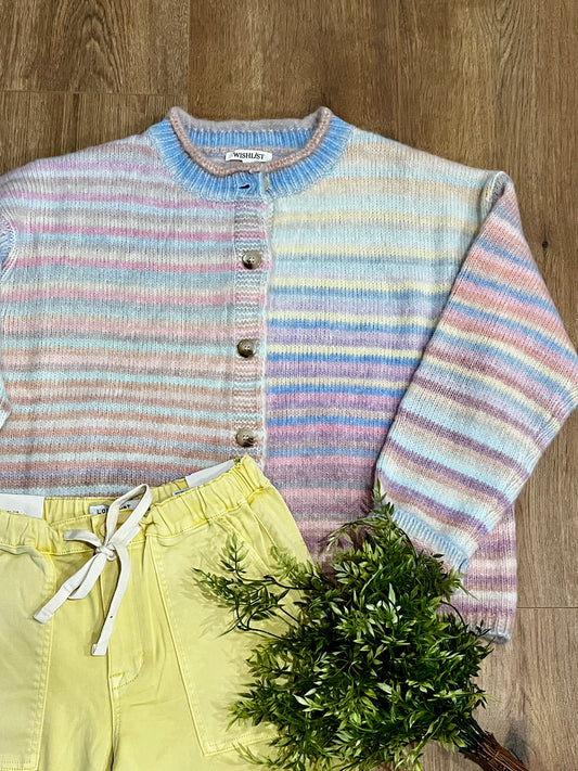 Kiara Stripe Cardigan