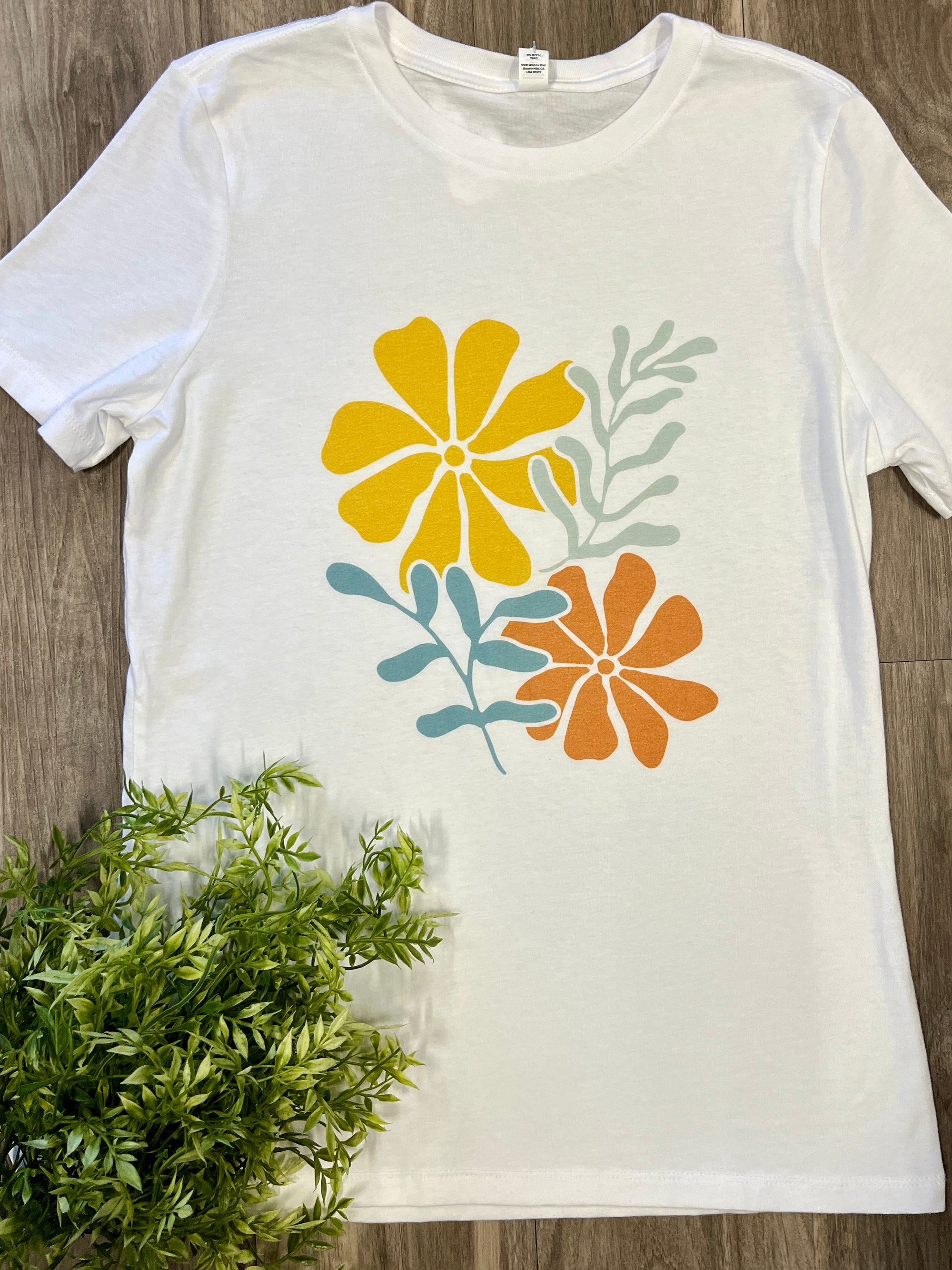 Boho Floral Graphic Tee