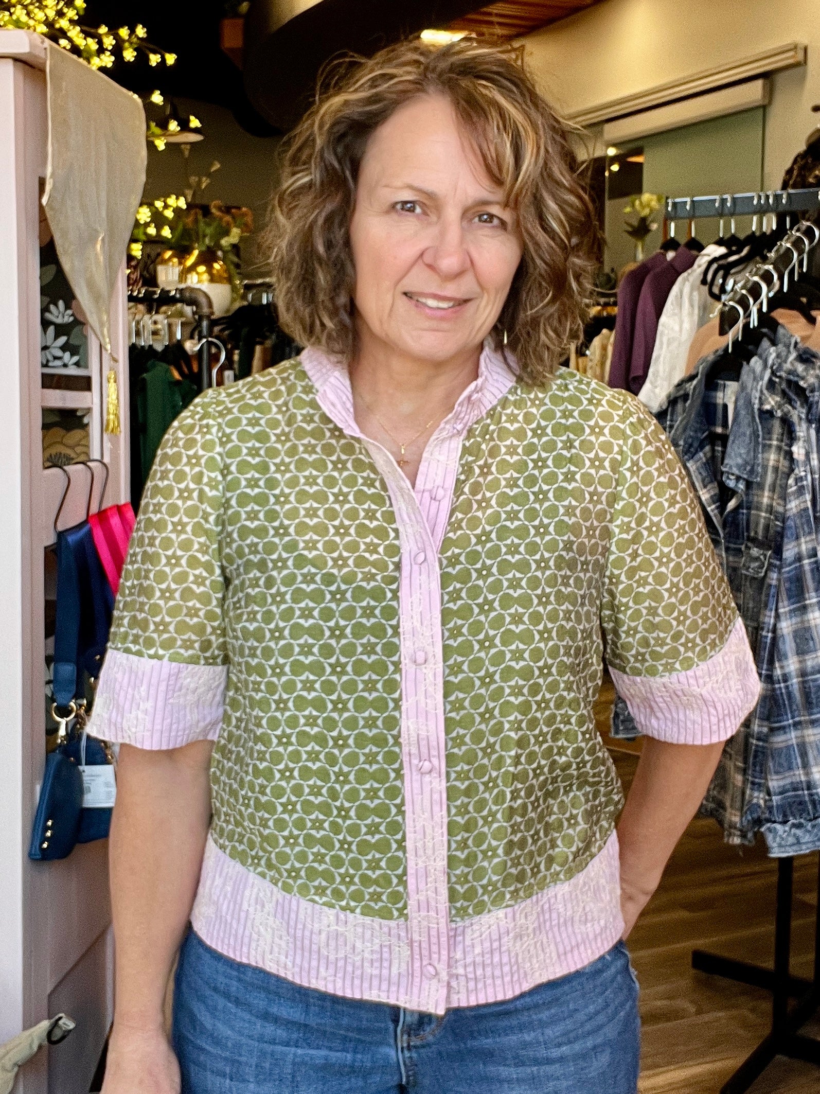 Savannah Embroidered Top