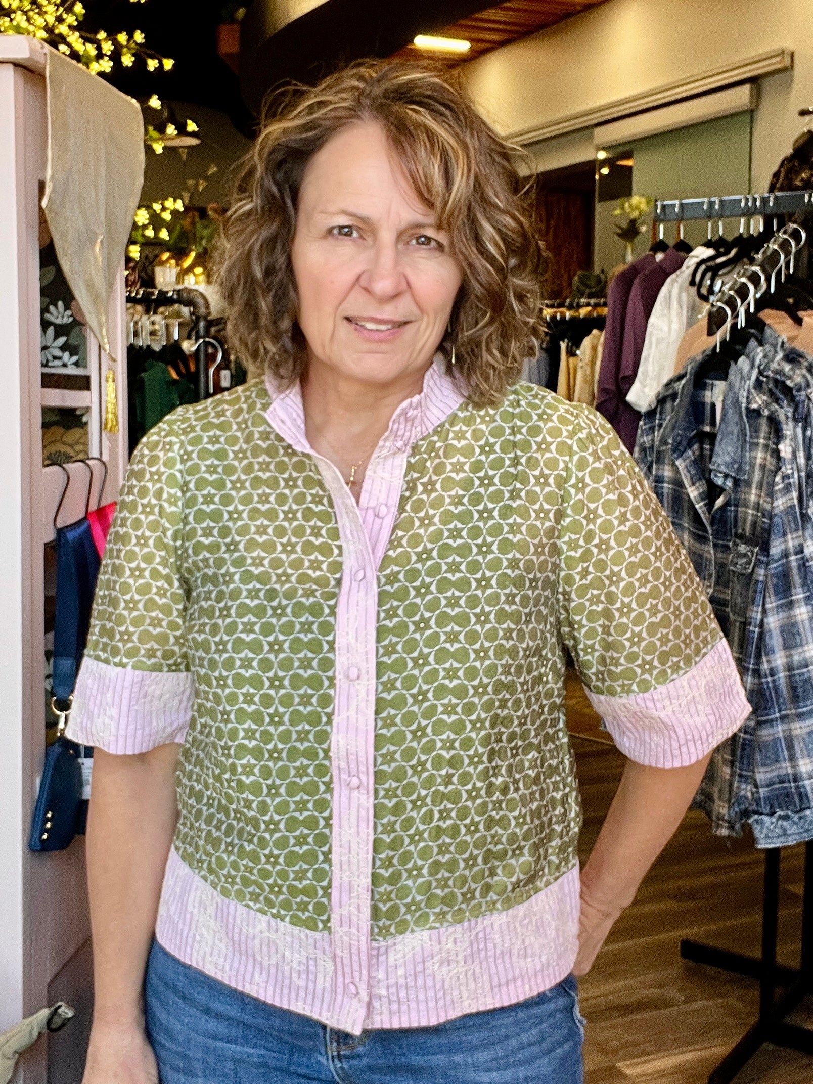 Savannah Embroidered Top
