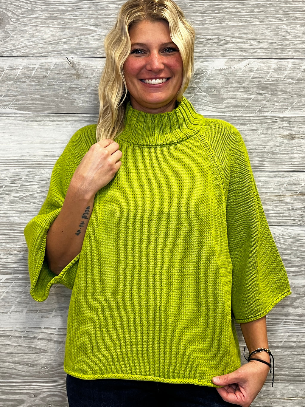 Monica Matcha Sweater