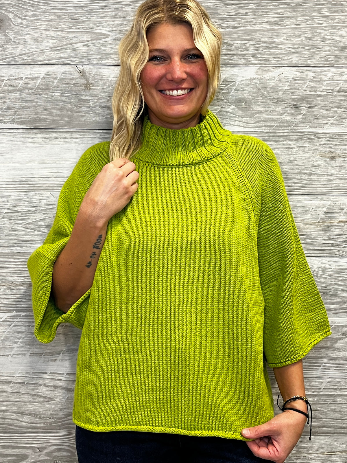 Monica Matcha Sweater