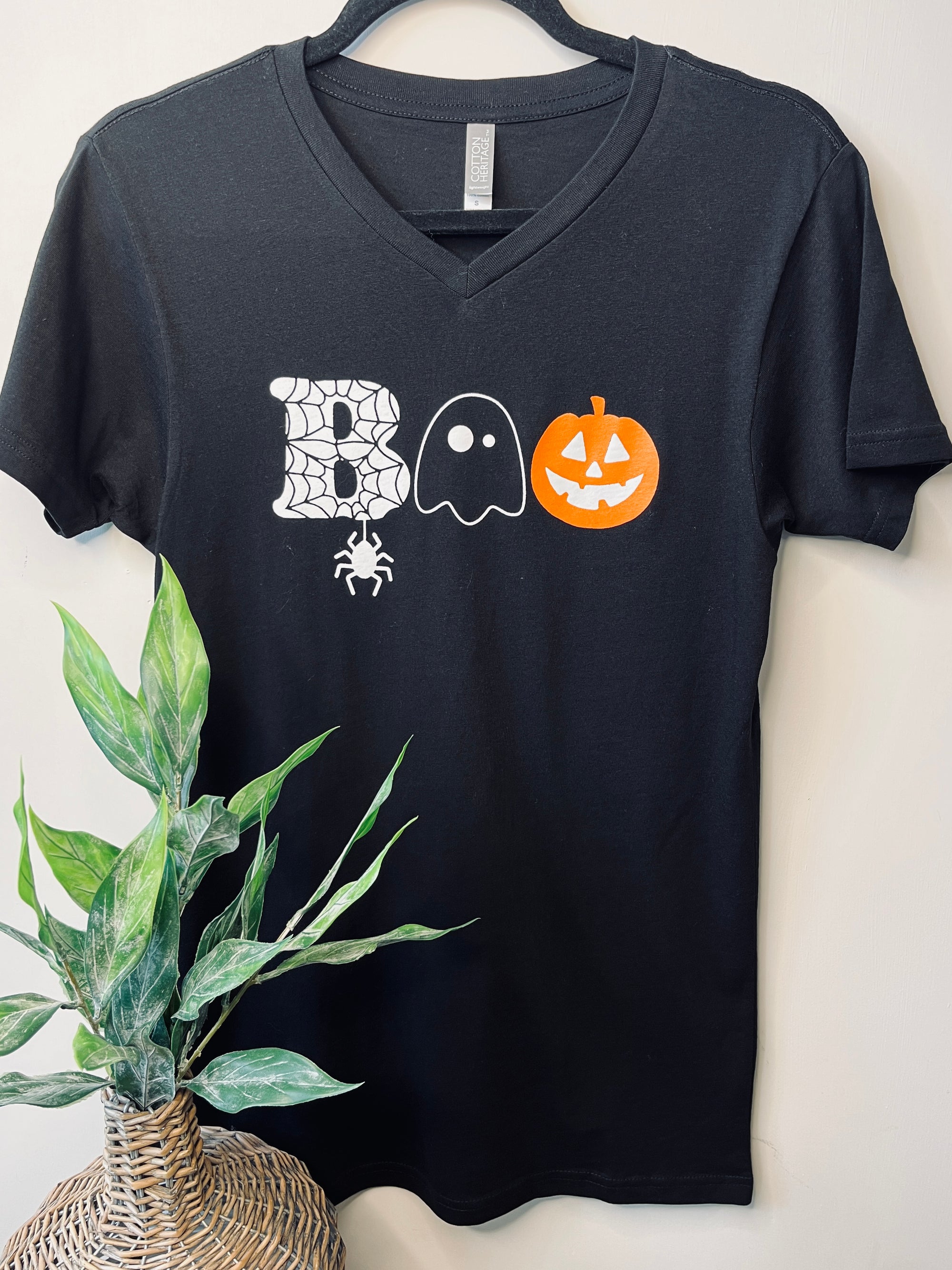 Boo Halloween Graphic Tee