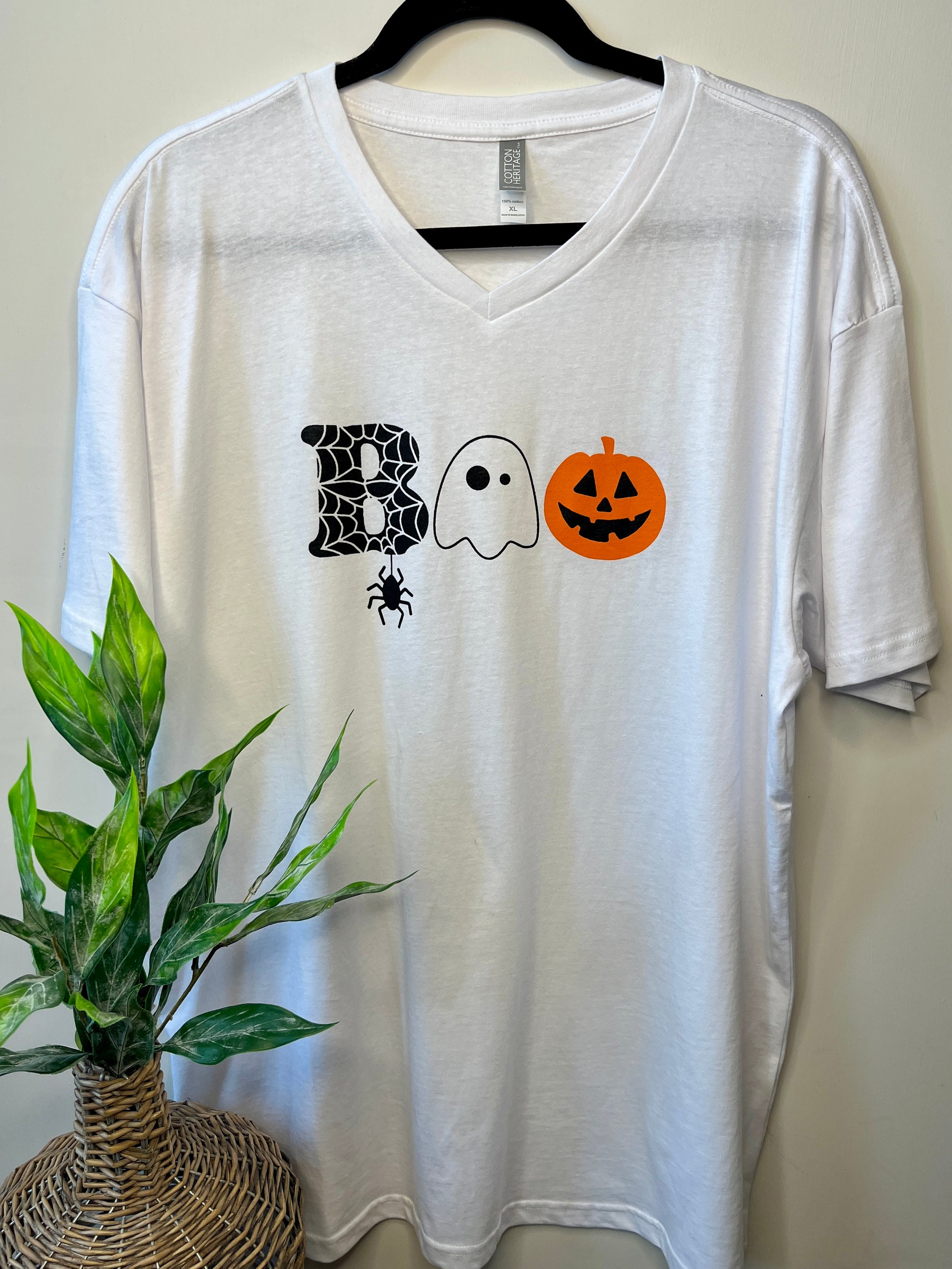 Plus Boo Halloween Graphic Tee