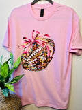 Sequin Football Graphic Tee
