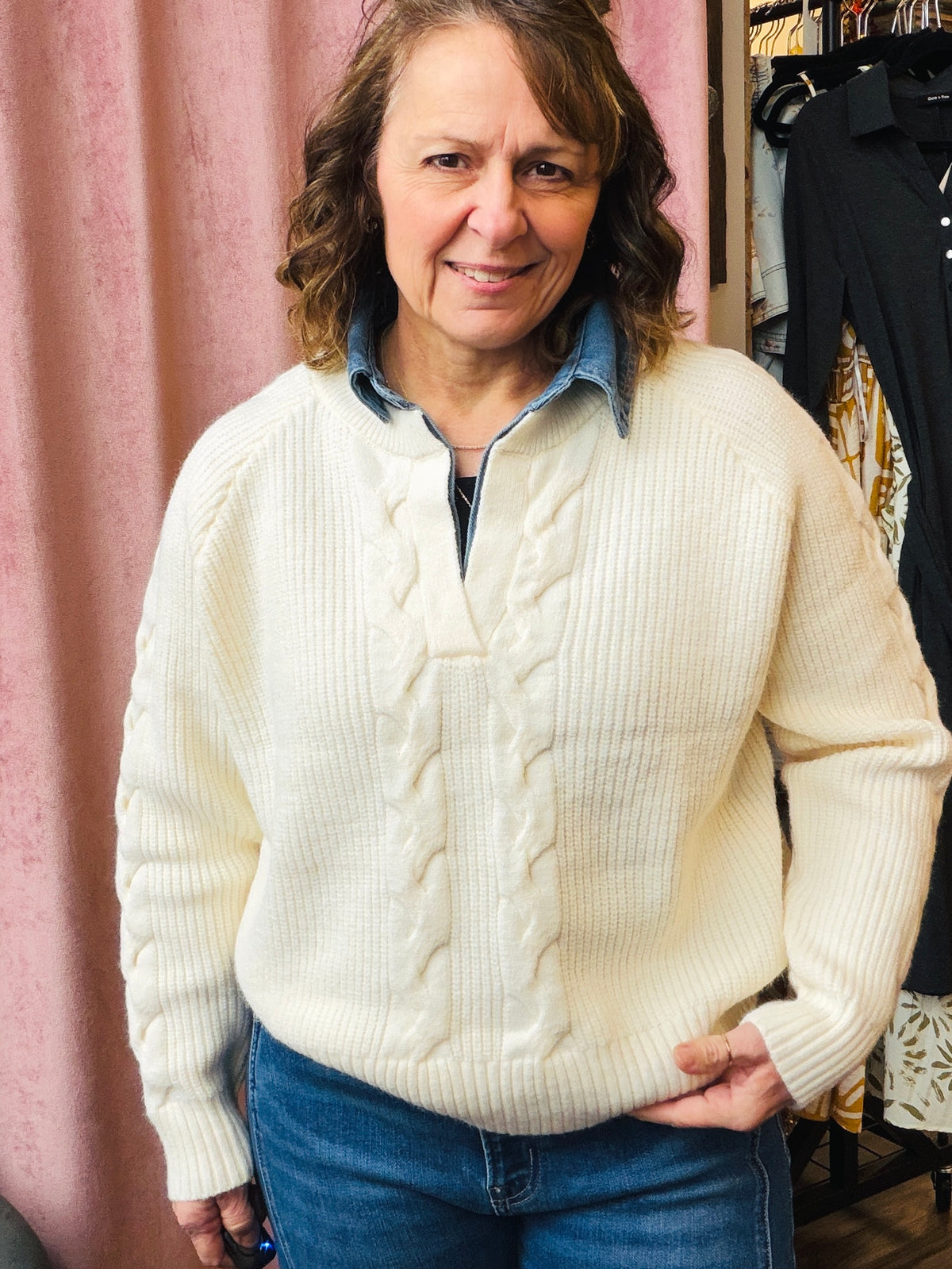 Cecilia Cream Sweater