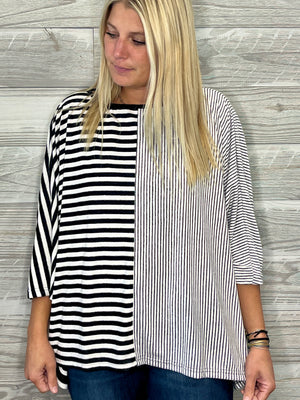 Sadie Stripe Top