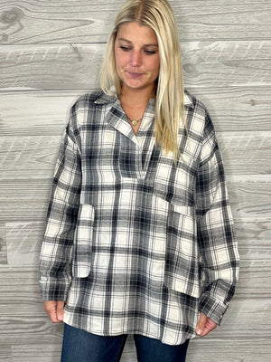 Annabelle Plaid Tunic