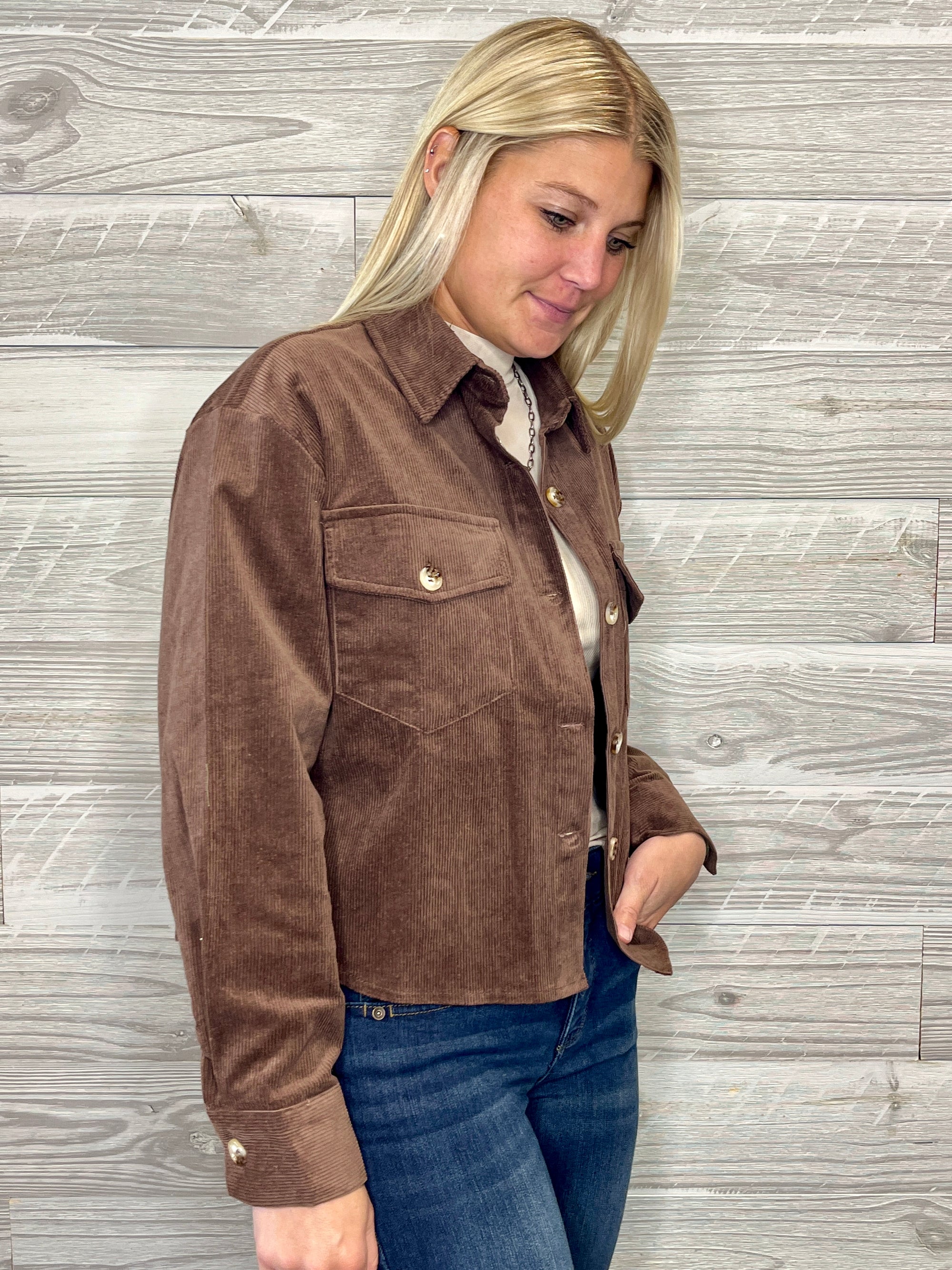 Kelly Corduroy Jacket