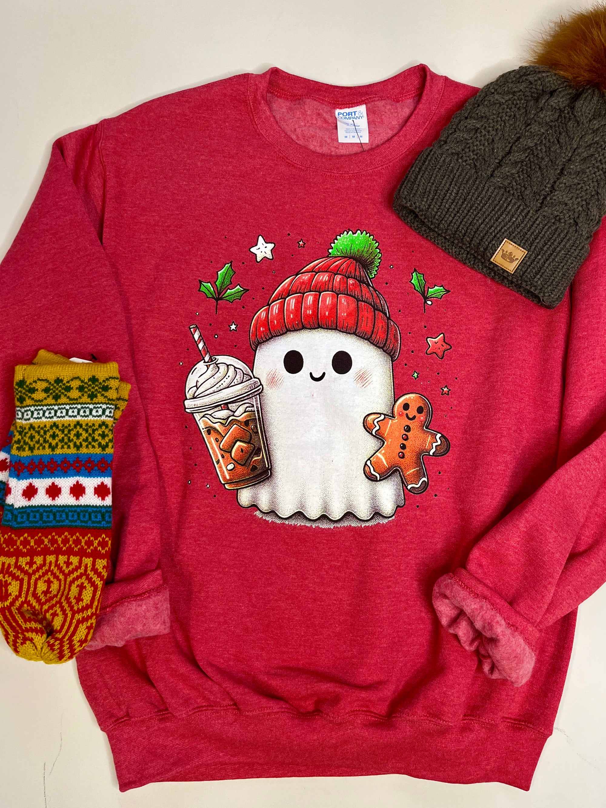 Christmas Ghost Sweatshirt