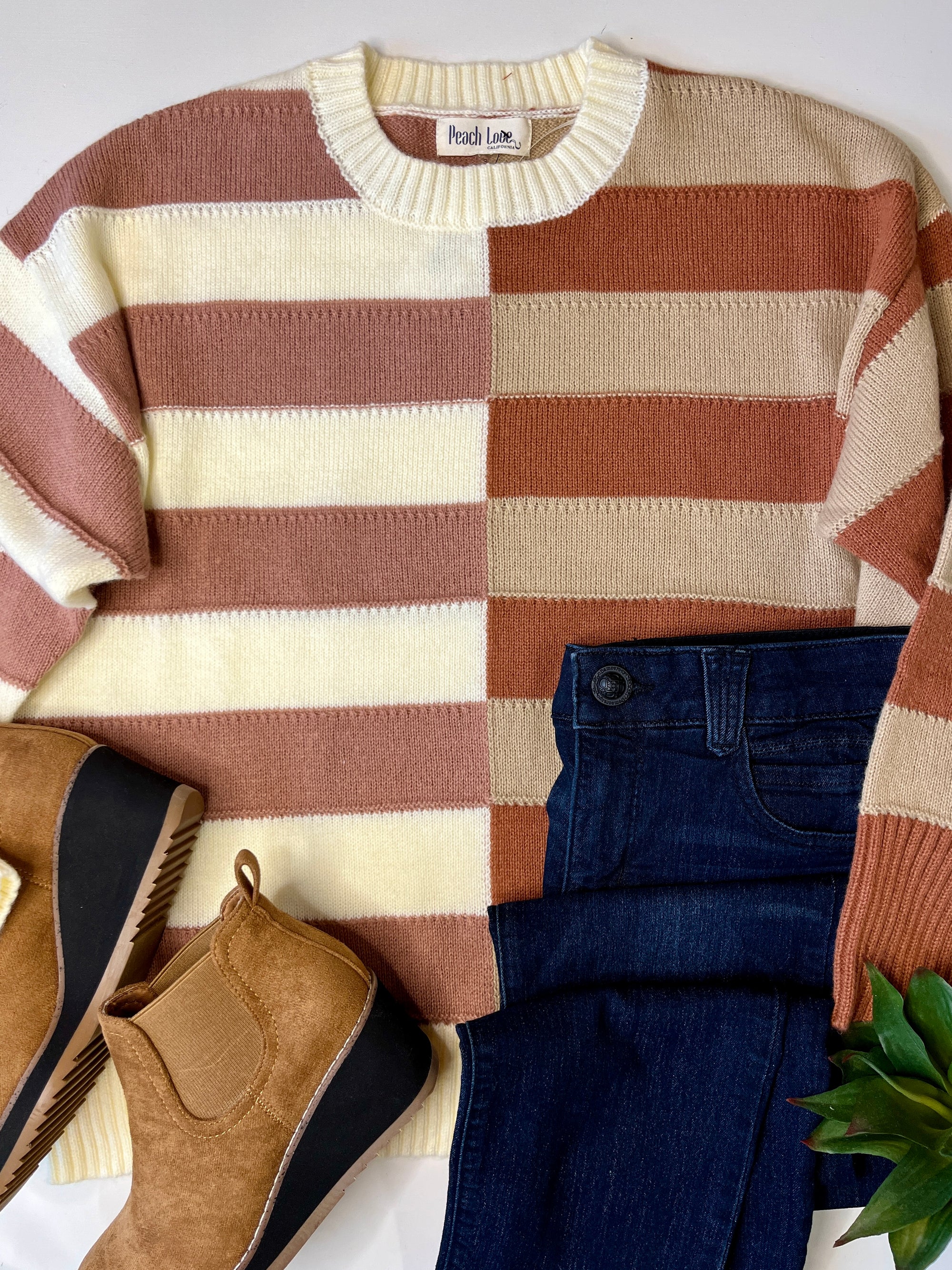 Brandt Stripe Sweater