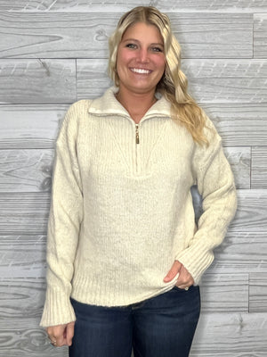 Mavis 1/4 Zip Sweater