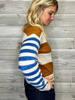 Indie Knit Stripe Top