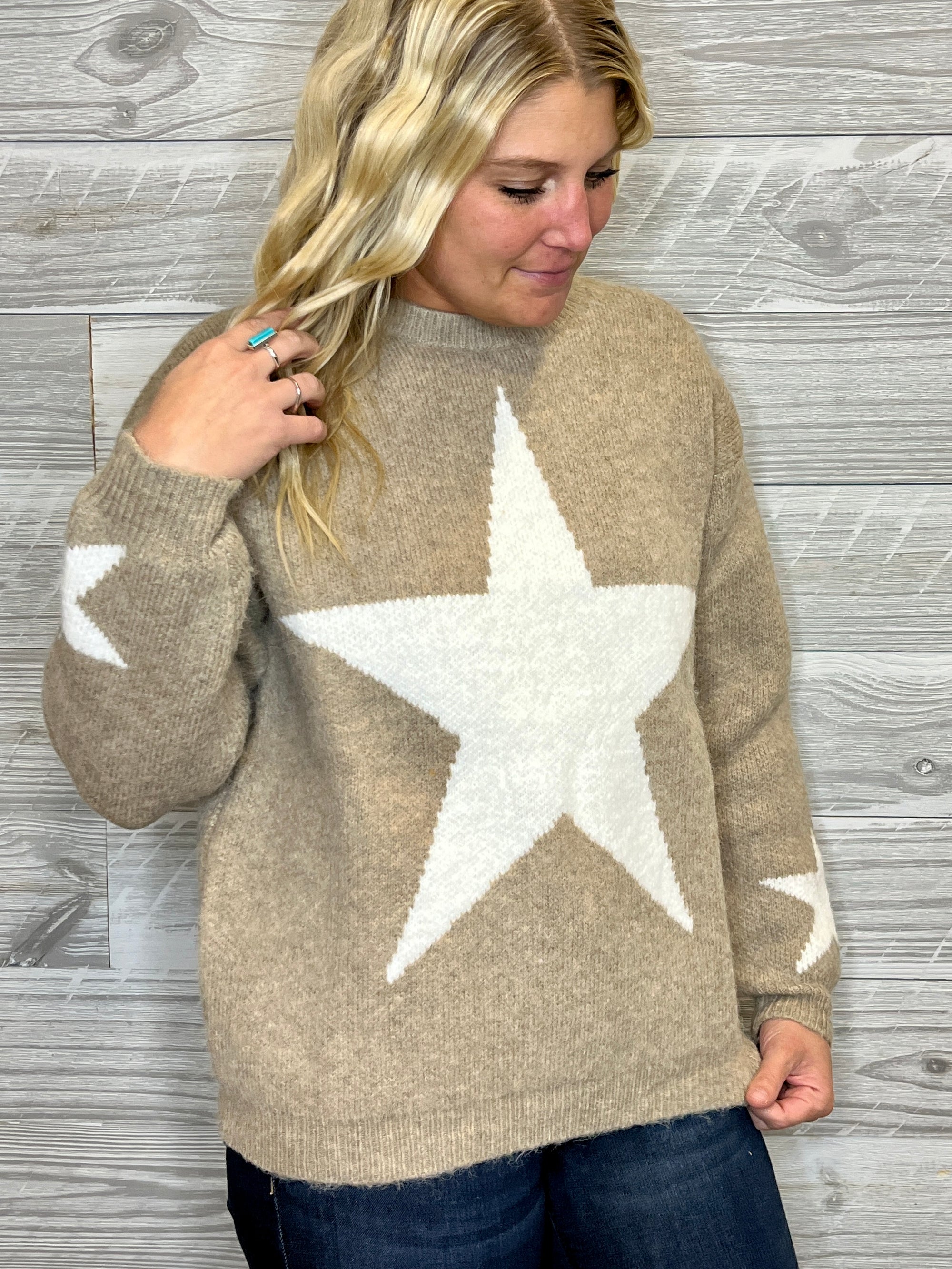 Natalie Star Sweater