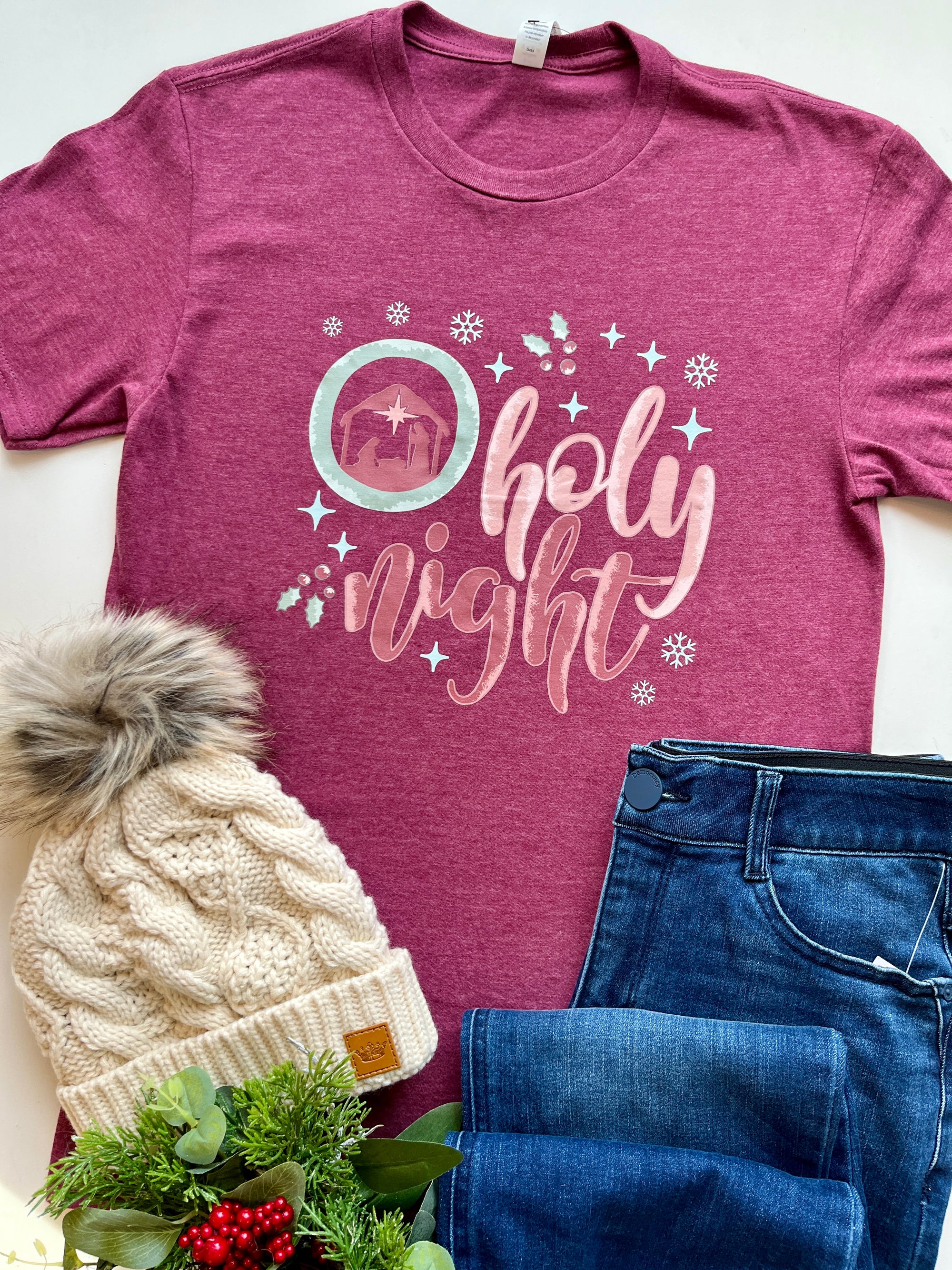 O Holy Night Graphic Tee