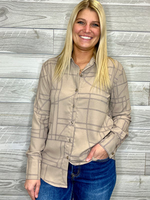 Taya Button Up Top