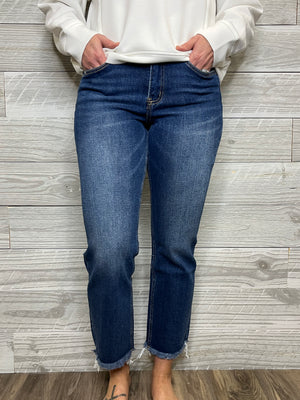 Lovervet Fabulously Straight Crop Denim