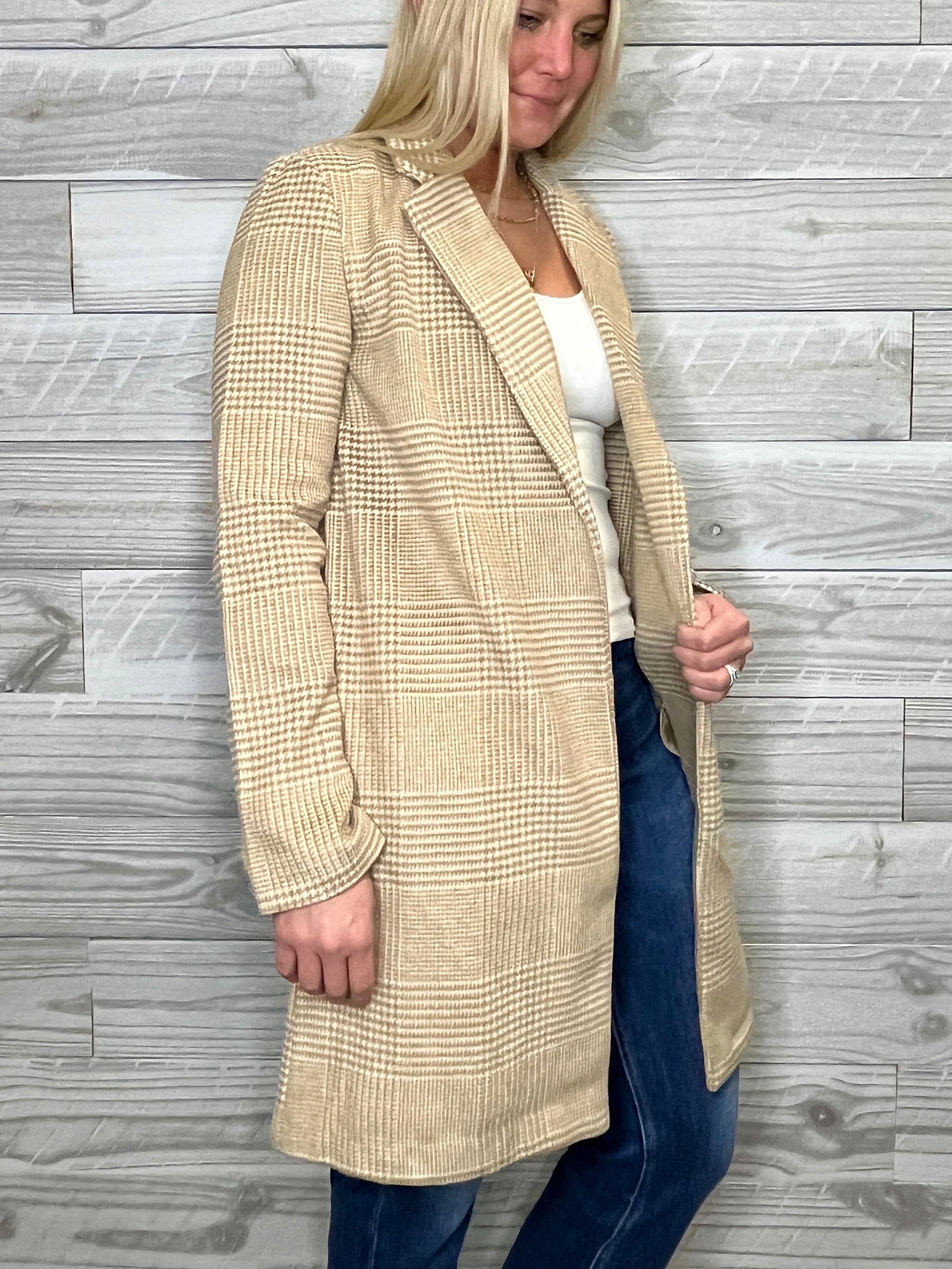 Antonio Plaid Coat