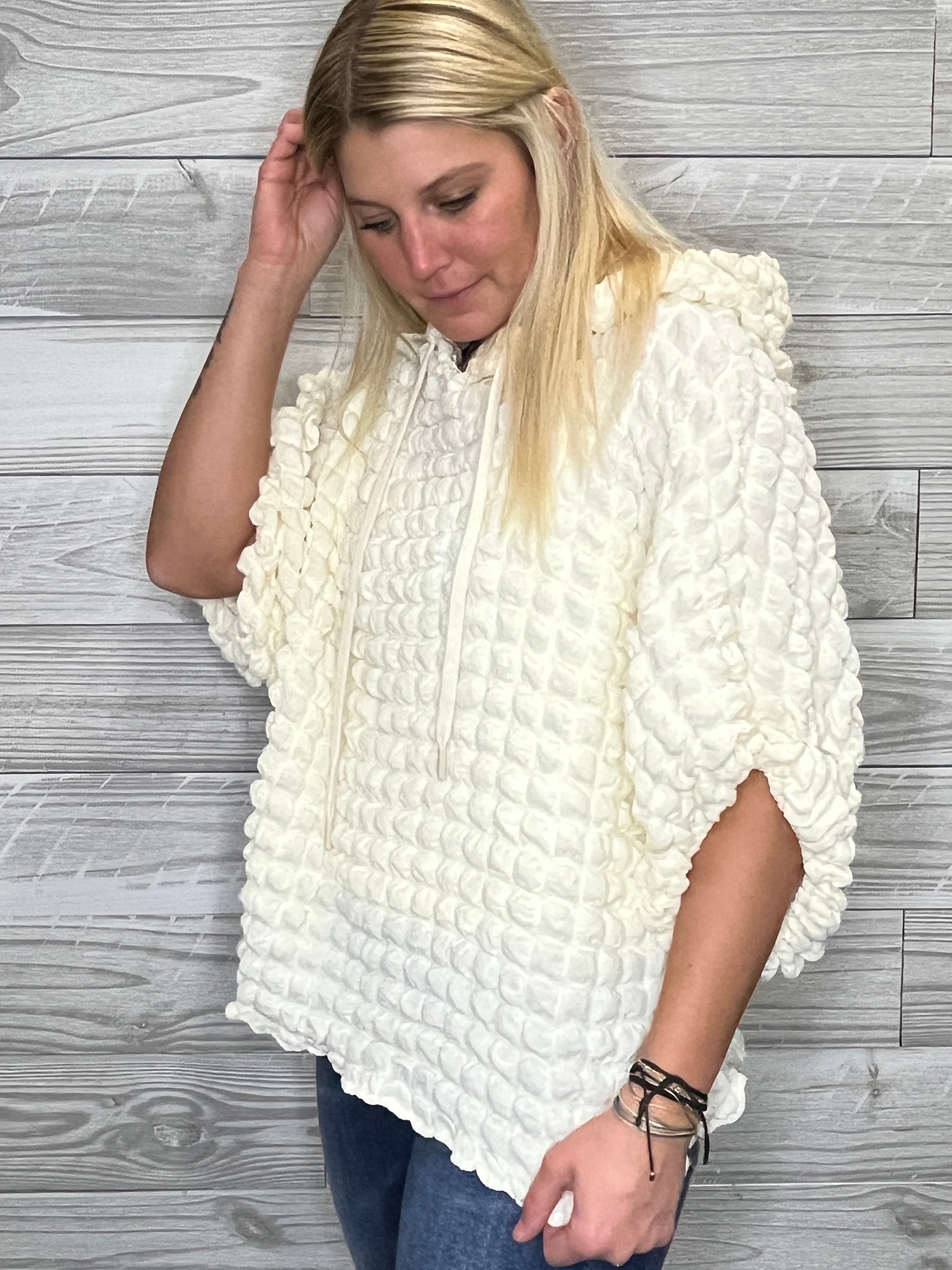 Ainsley Textured Pullover