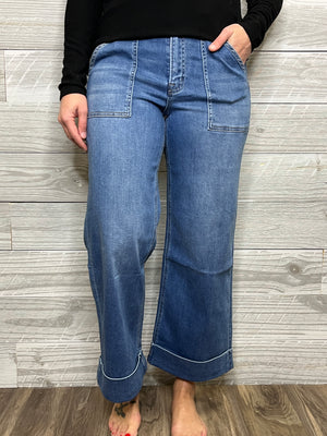 Vervet Kris Wide Leg Jeans