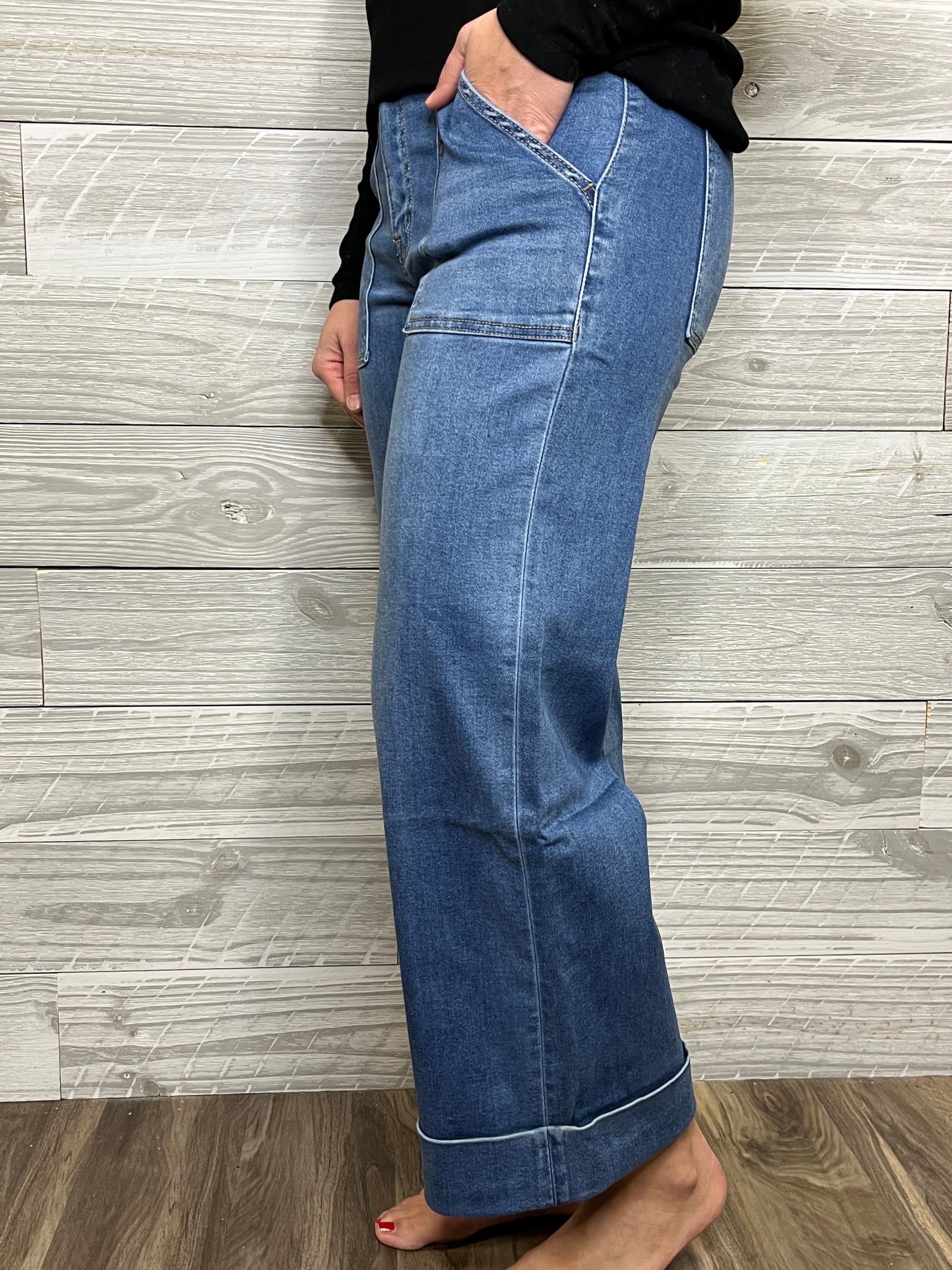 Vervet Kris Wide Leg Jeans