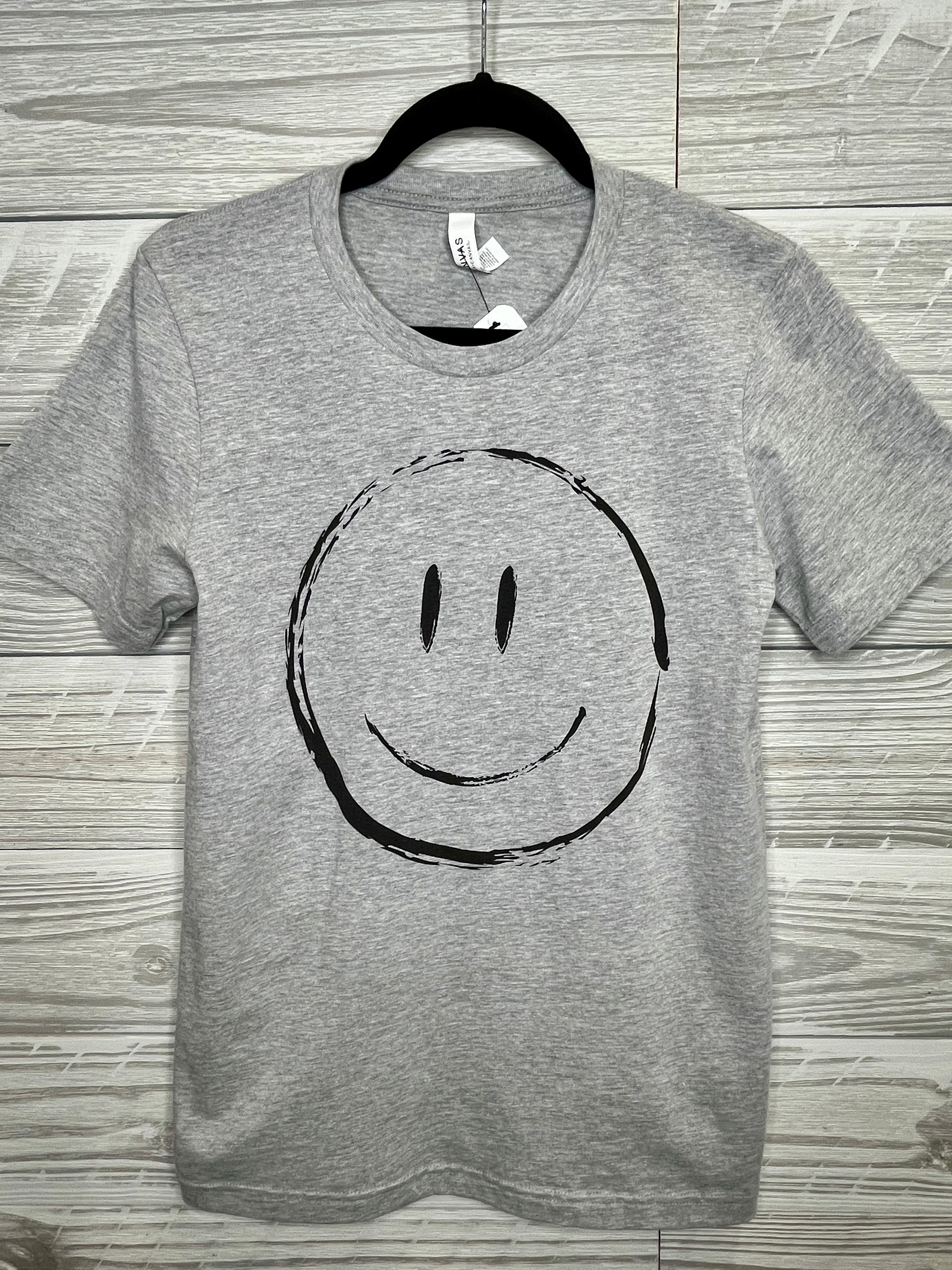 Smiley Face Graphic Tee