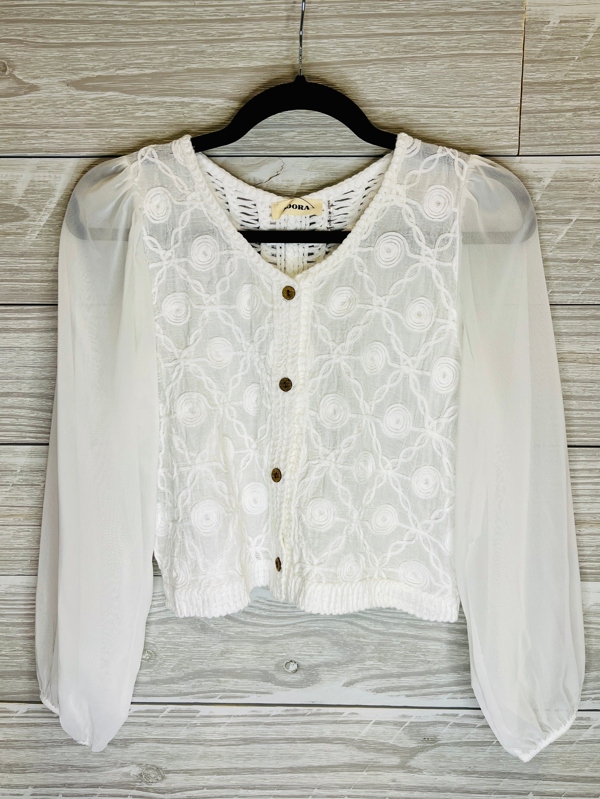 Ireland White Blouse