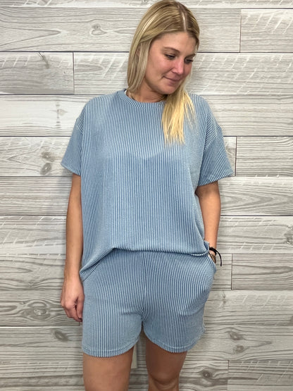 Delaney Top and Short Set