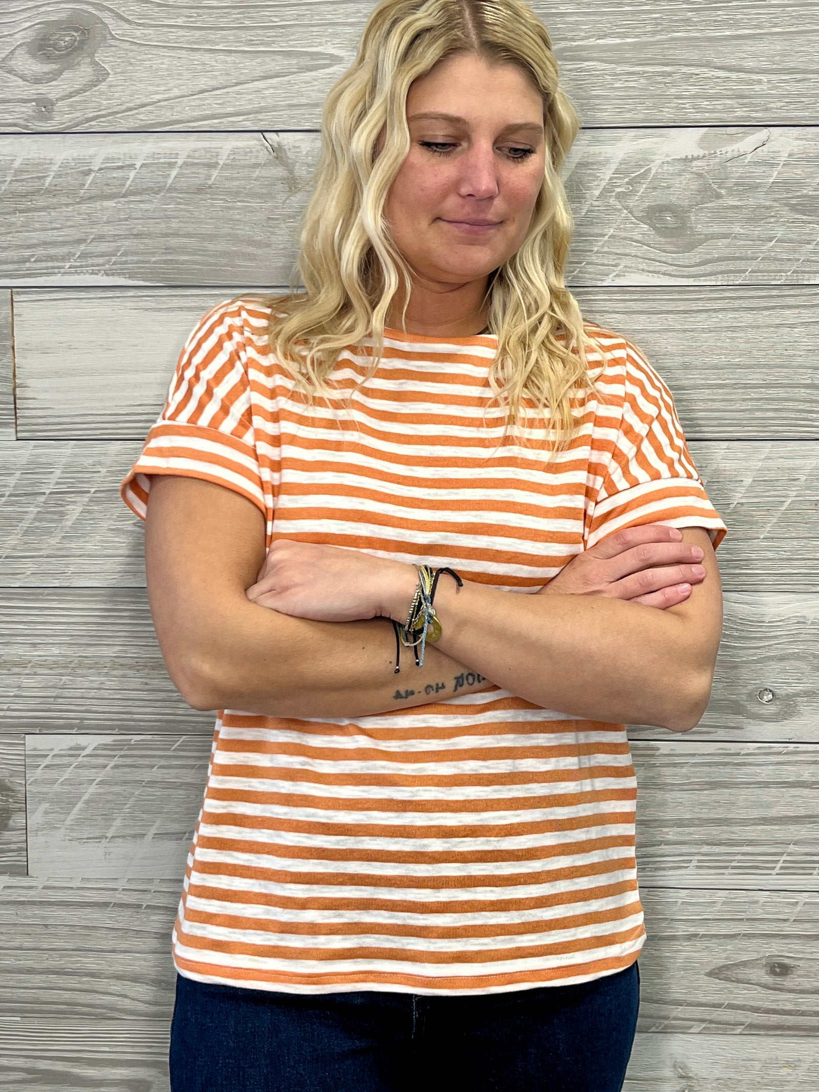 Katie Stripe Top