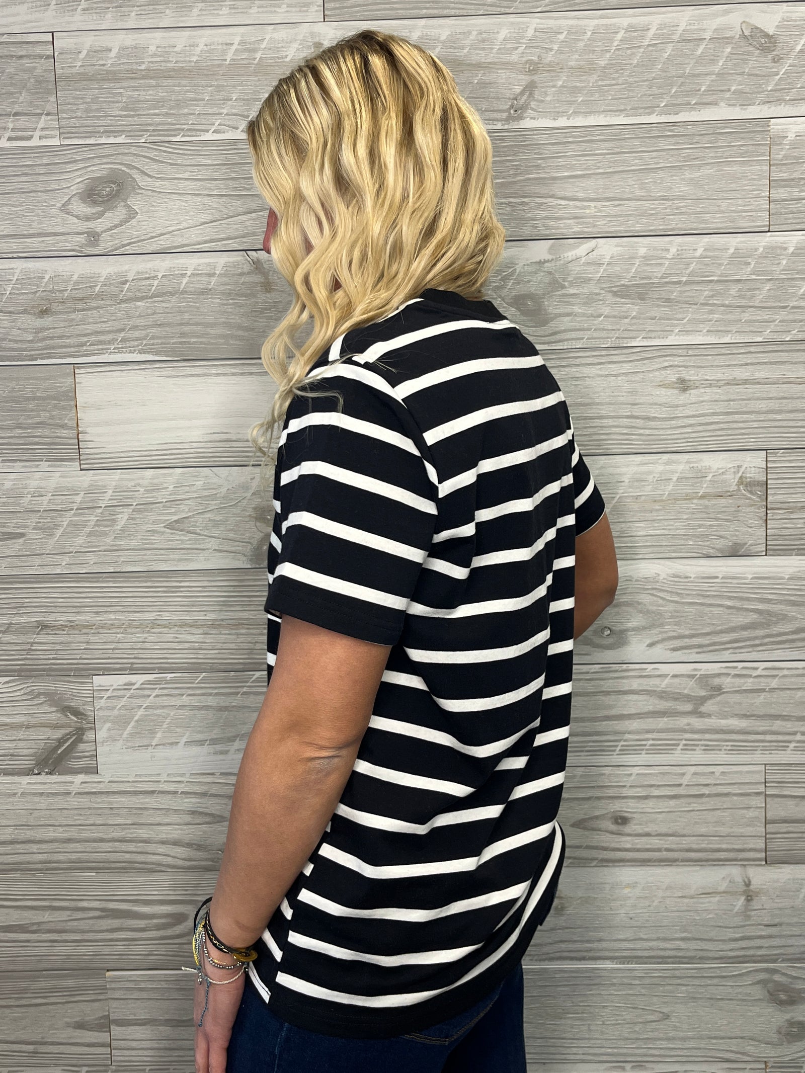 Reni Stripe Top