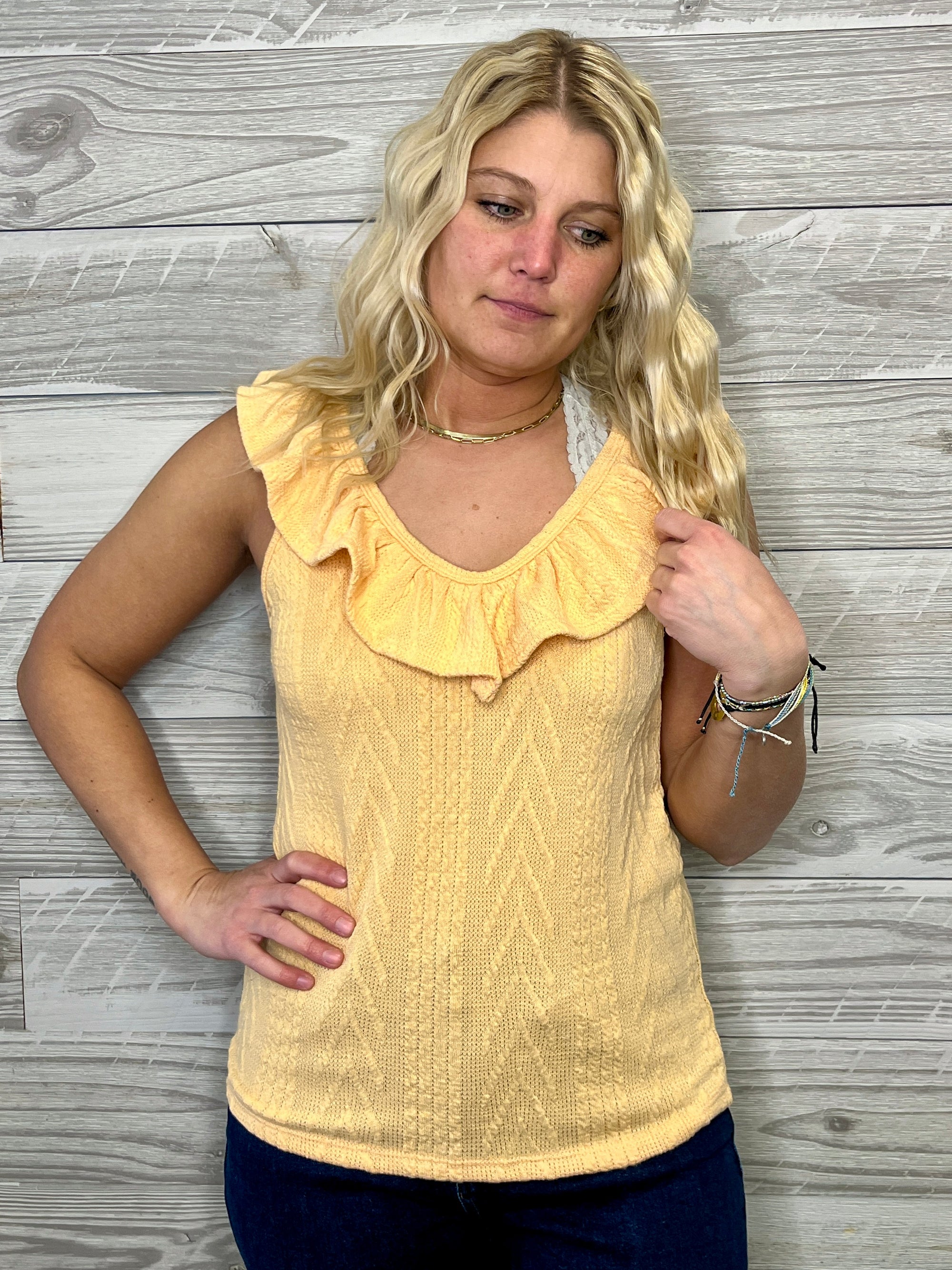 Penelope Peach Top