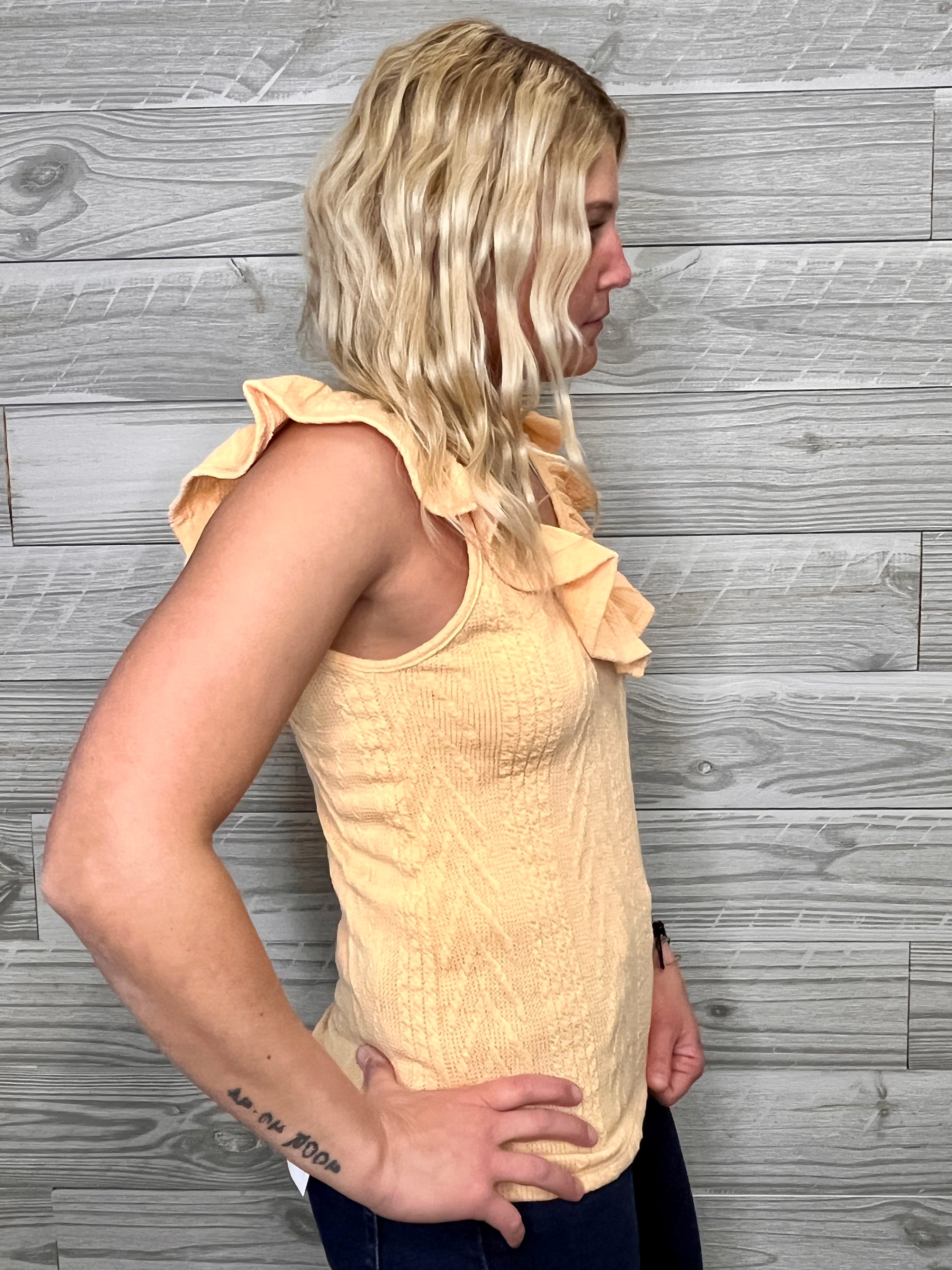 Penelope Peach Top