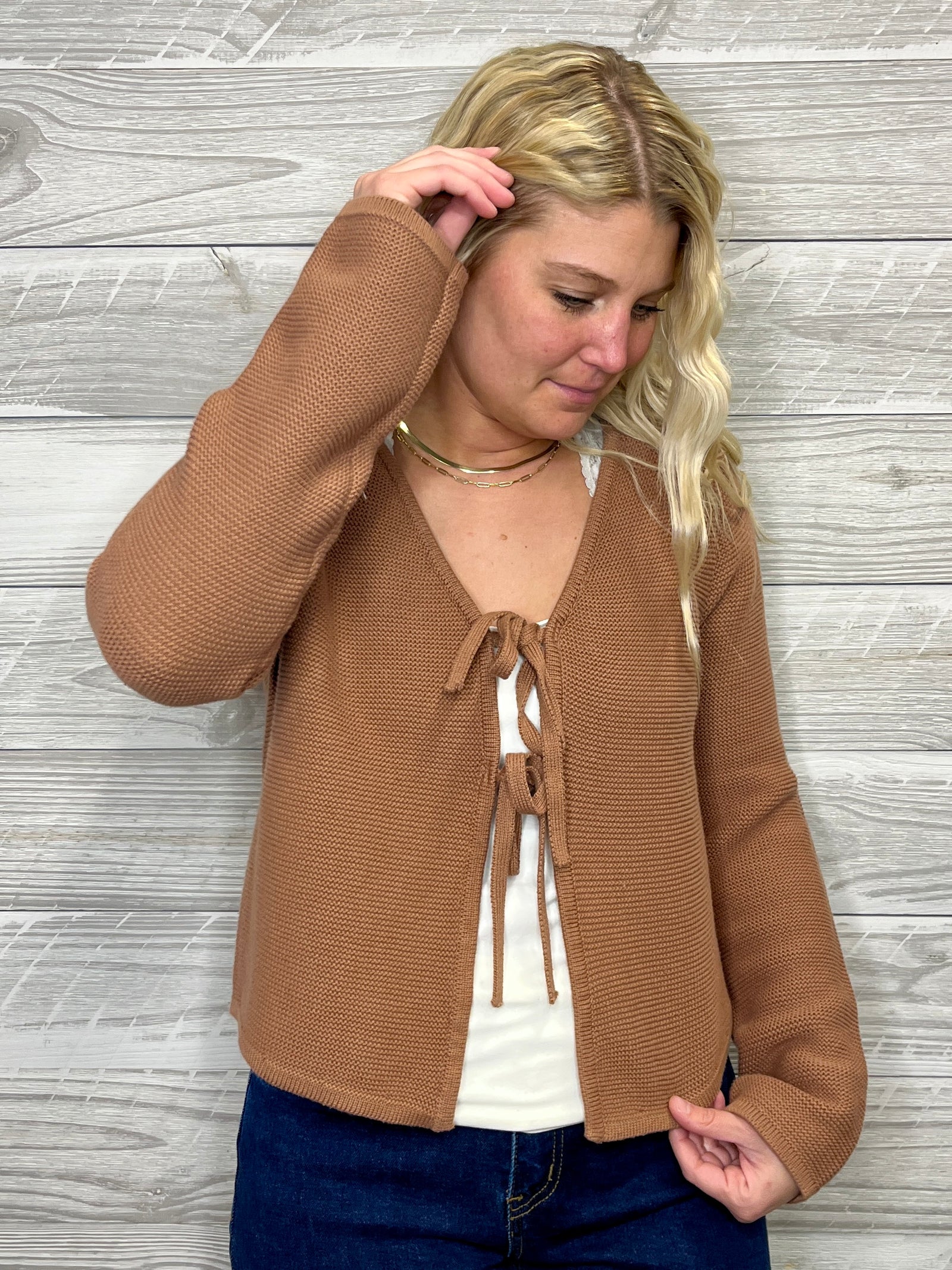 Penny Tie Cardigan