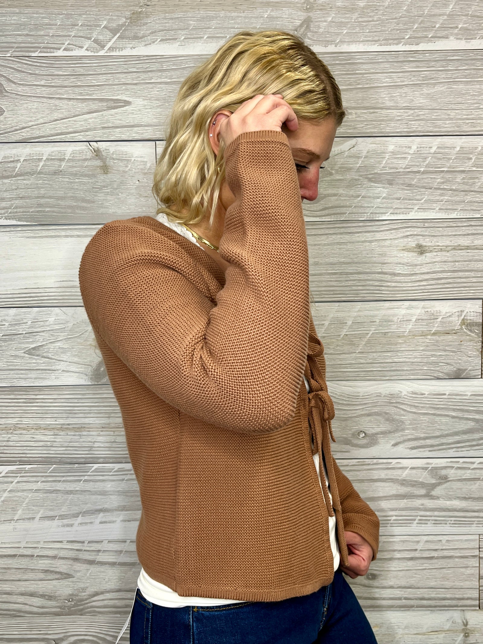 Penny Tie Cardigan
