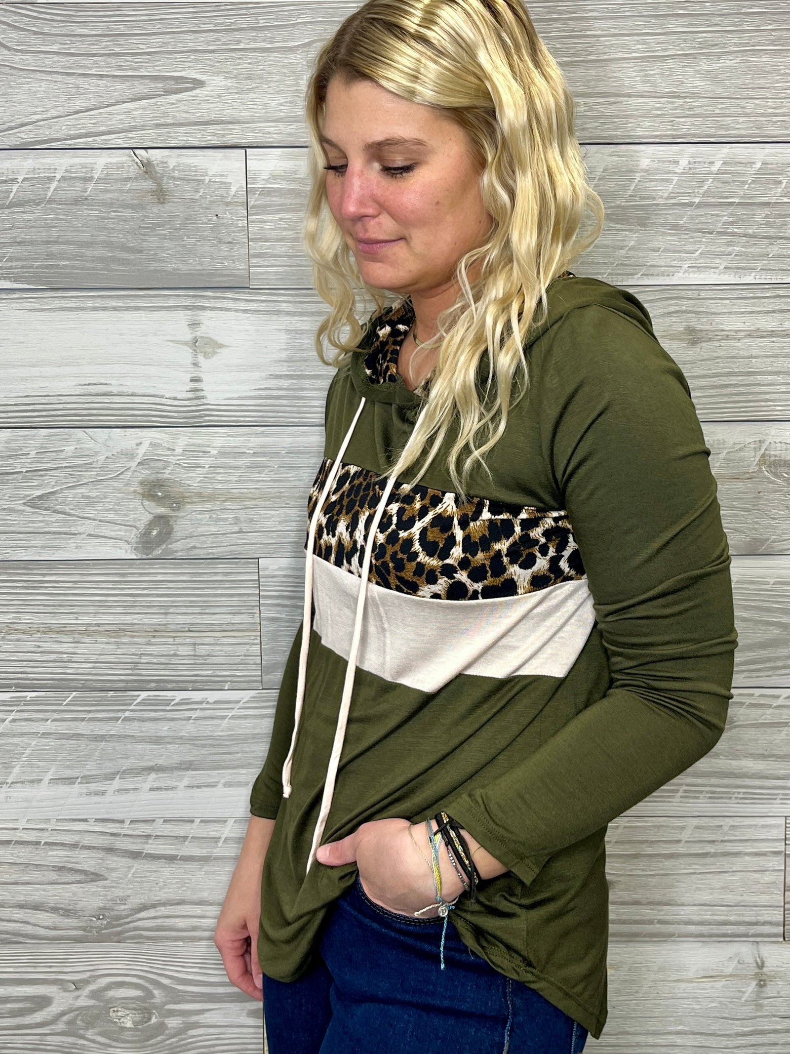 Lonnie Leopard Print Top