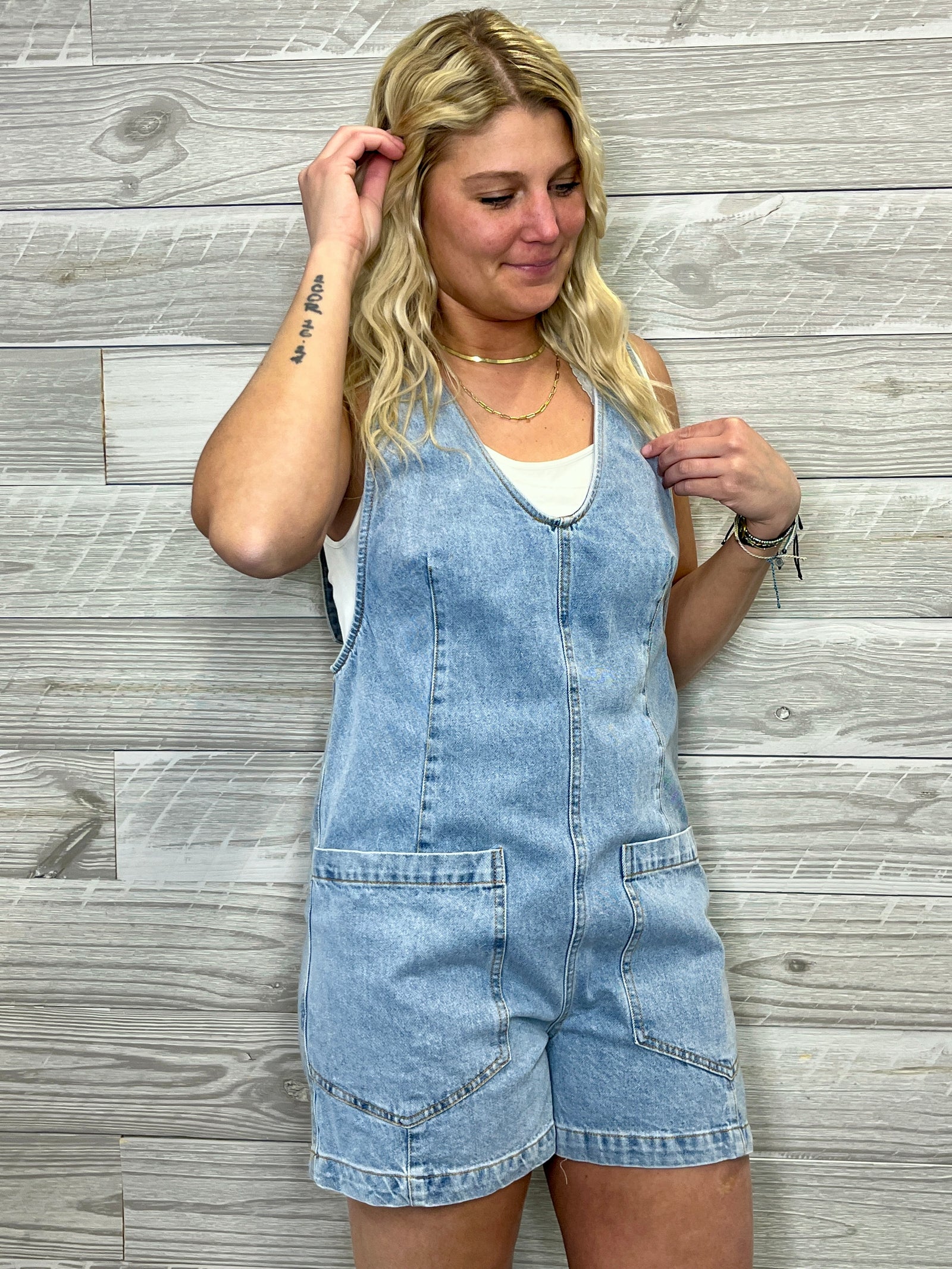 Kori Denim Shortall
