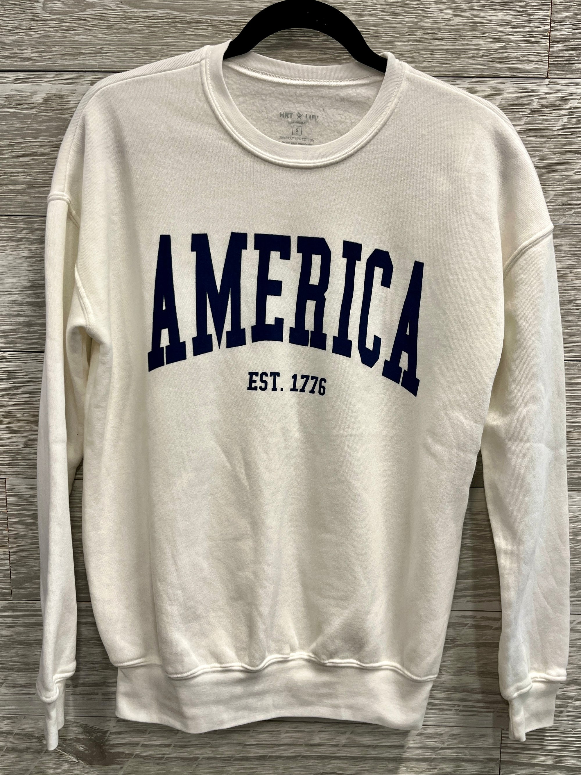 America Crew Neck Sweatshirt