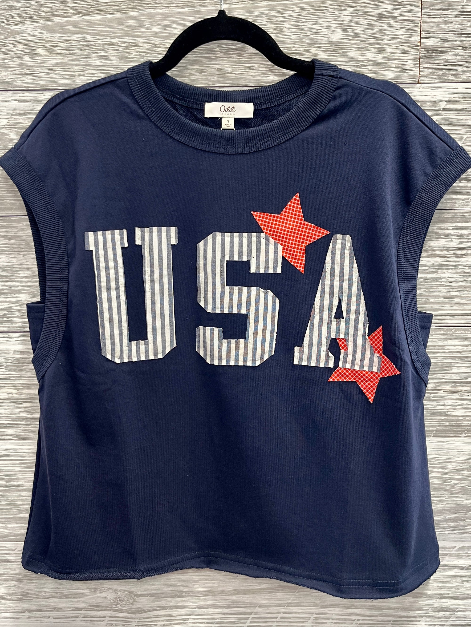 USA Sleeveless Top