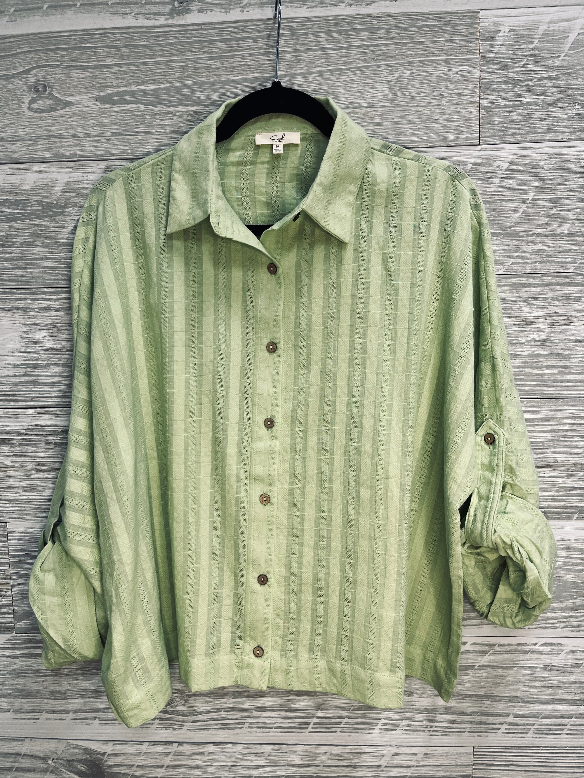 Valerie Lime Shirt