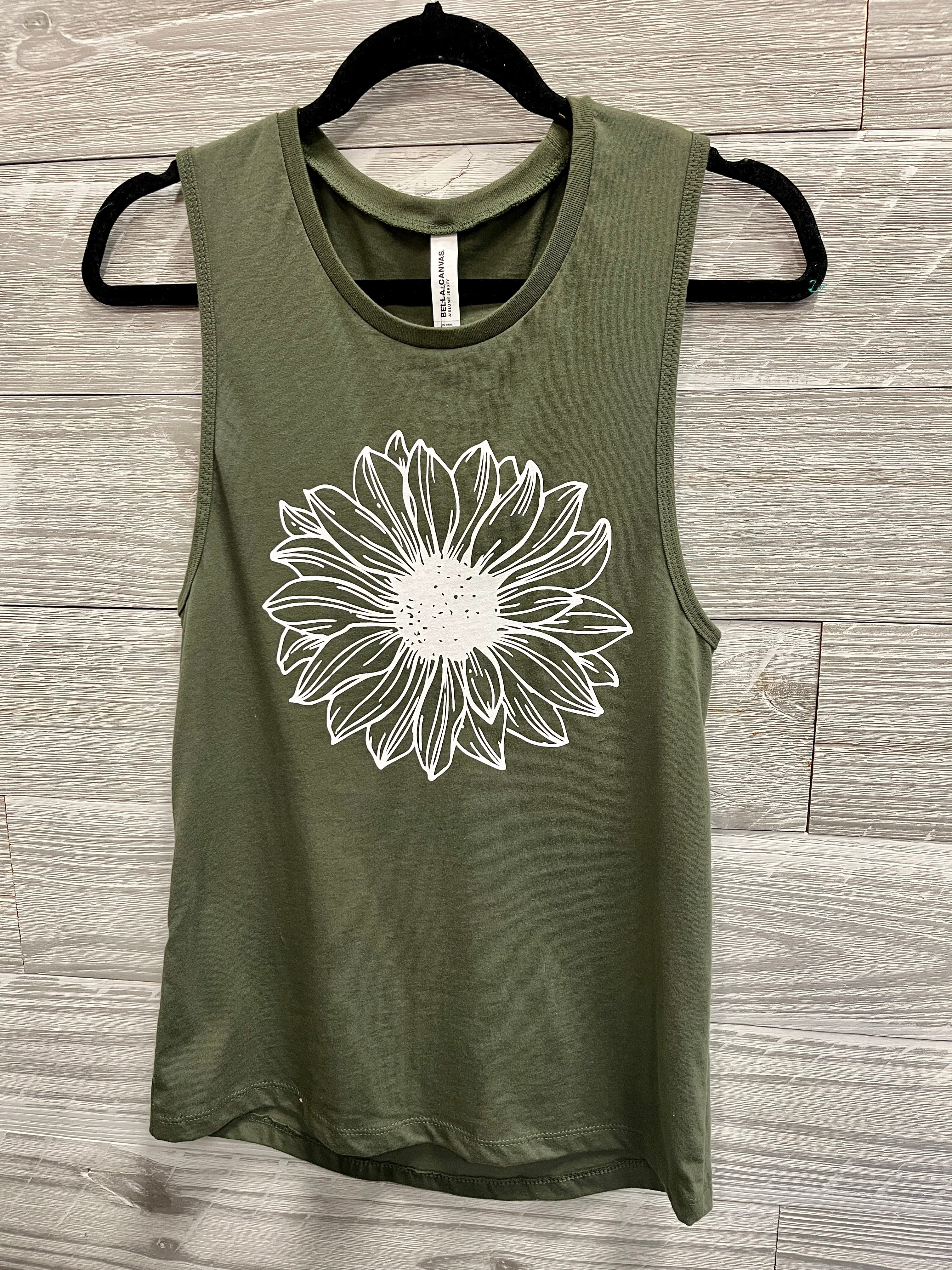 Sunflower Graphic Tank Top