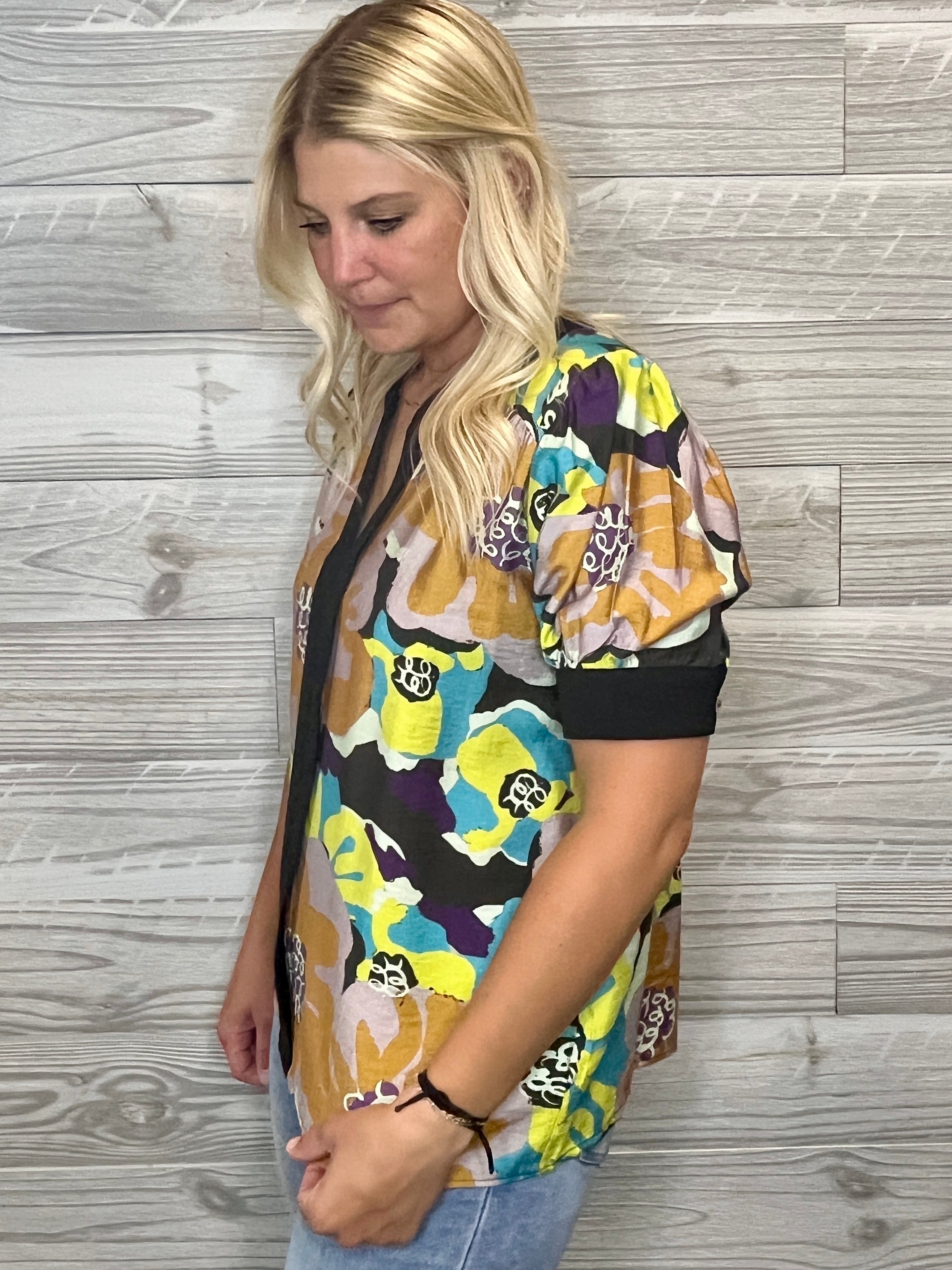 Della Floral Top