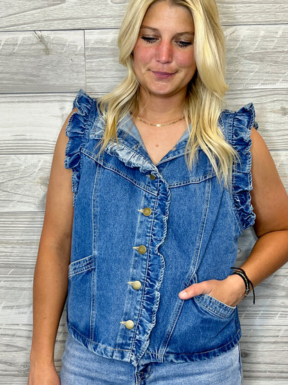 Diedra Denim Vest