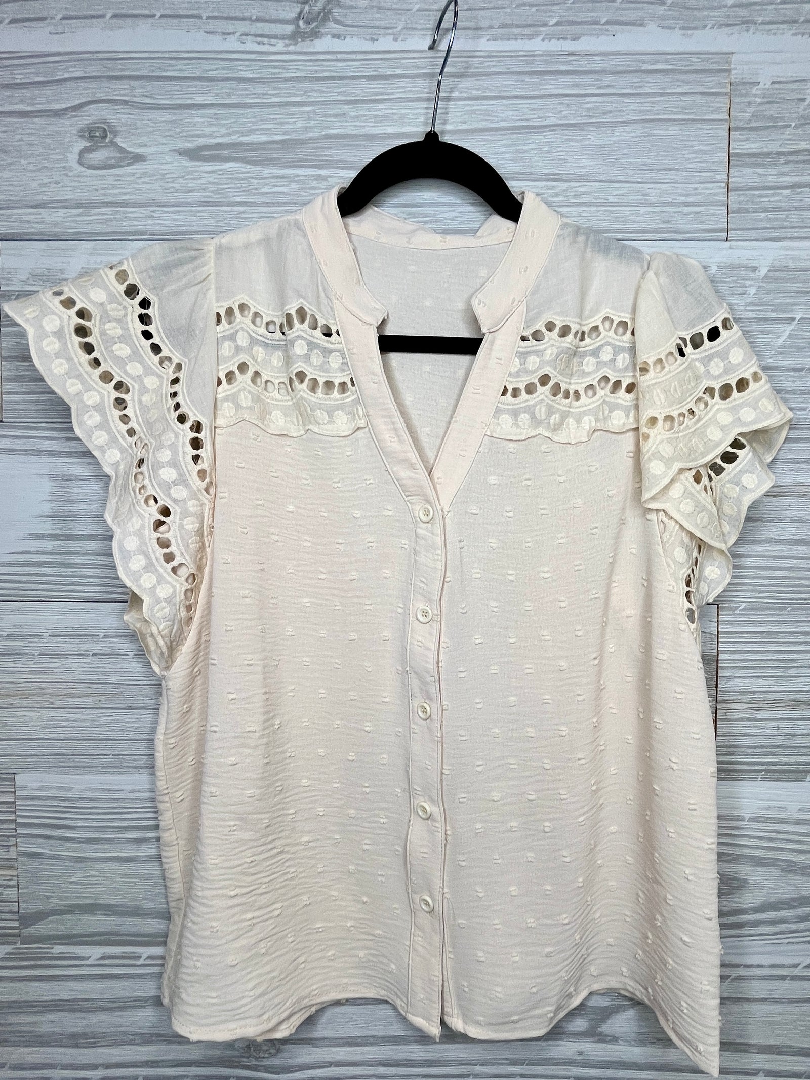 Silvie Lace Detail Top