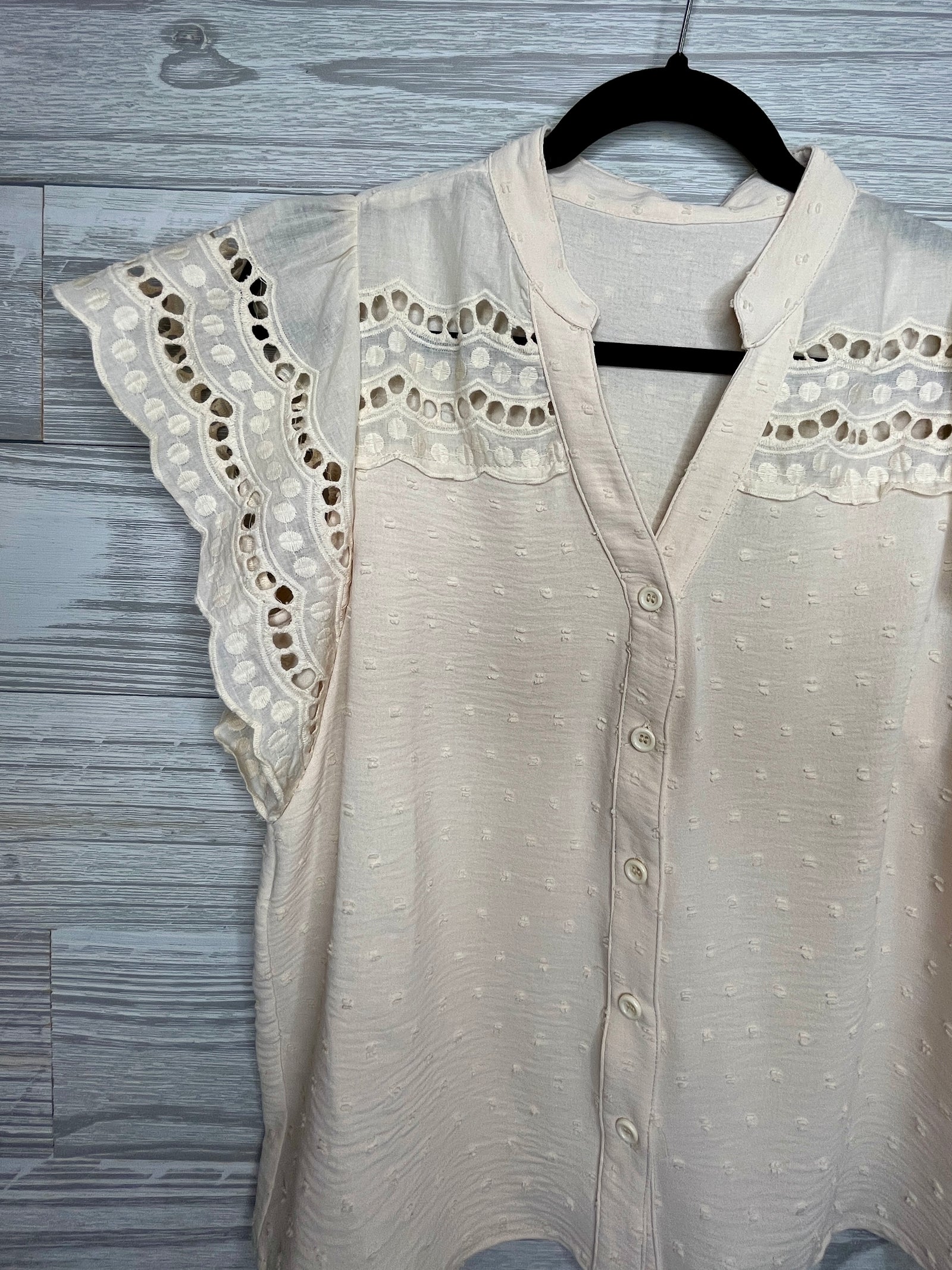 Silvie Lace Detail Top