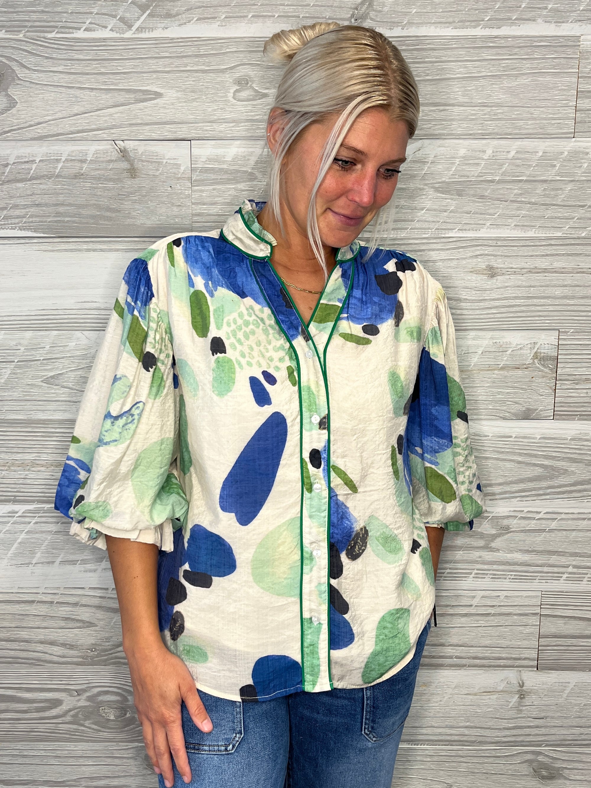 Gina Floral Blouse