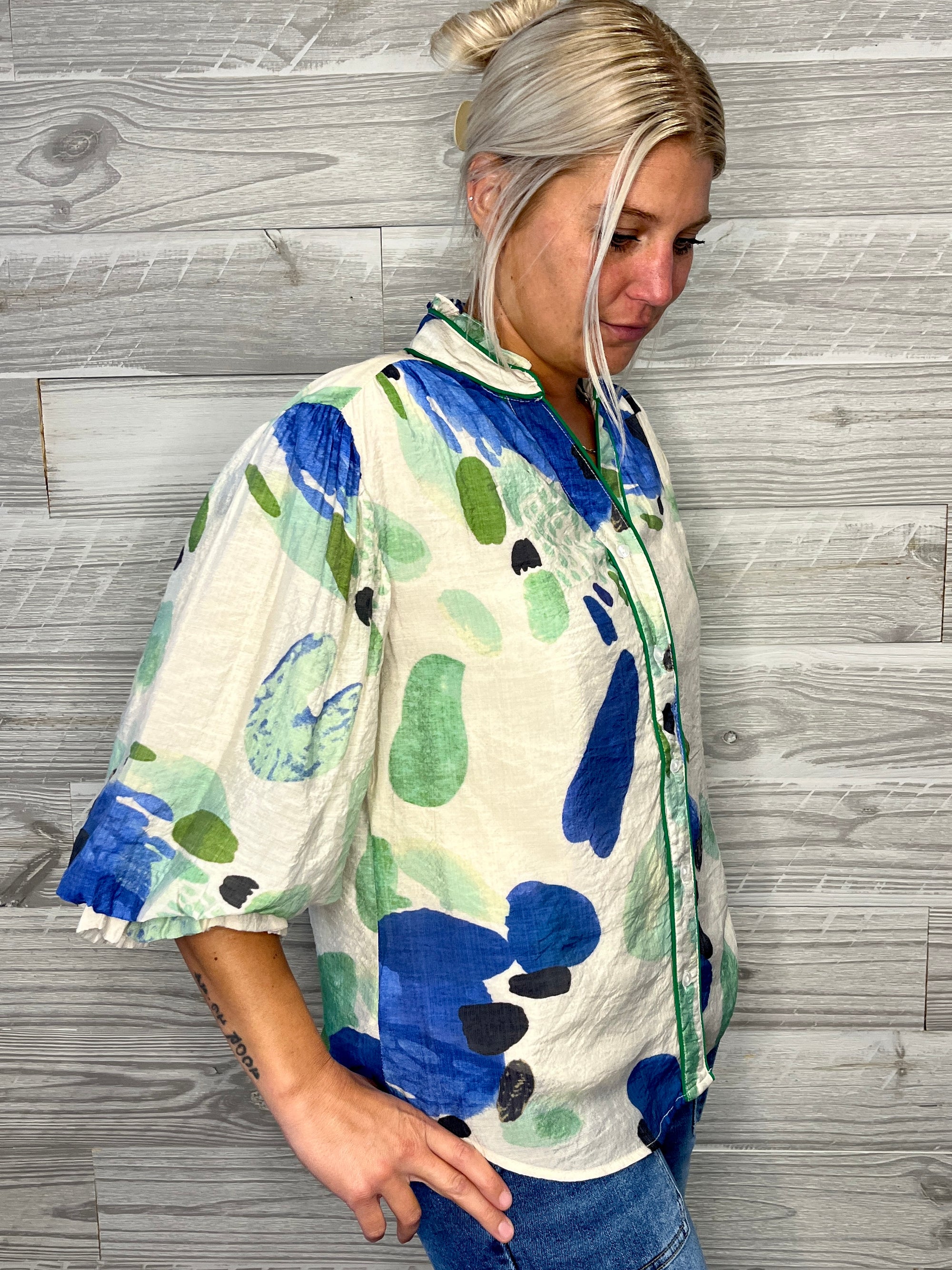 Gina Floral Blouse